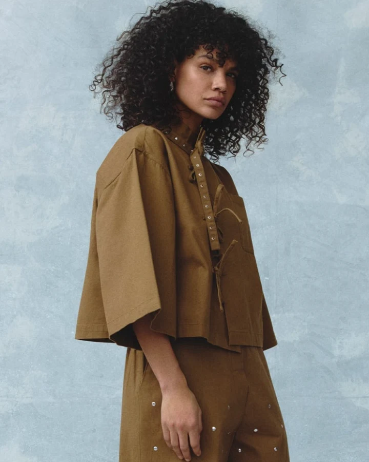Alchemist Damen vegan Jacke Olive Dunkelkhaki