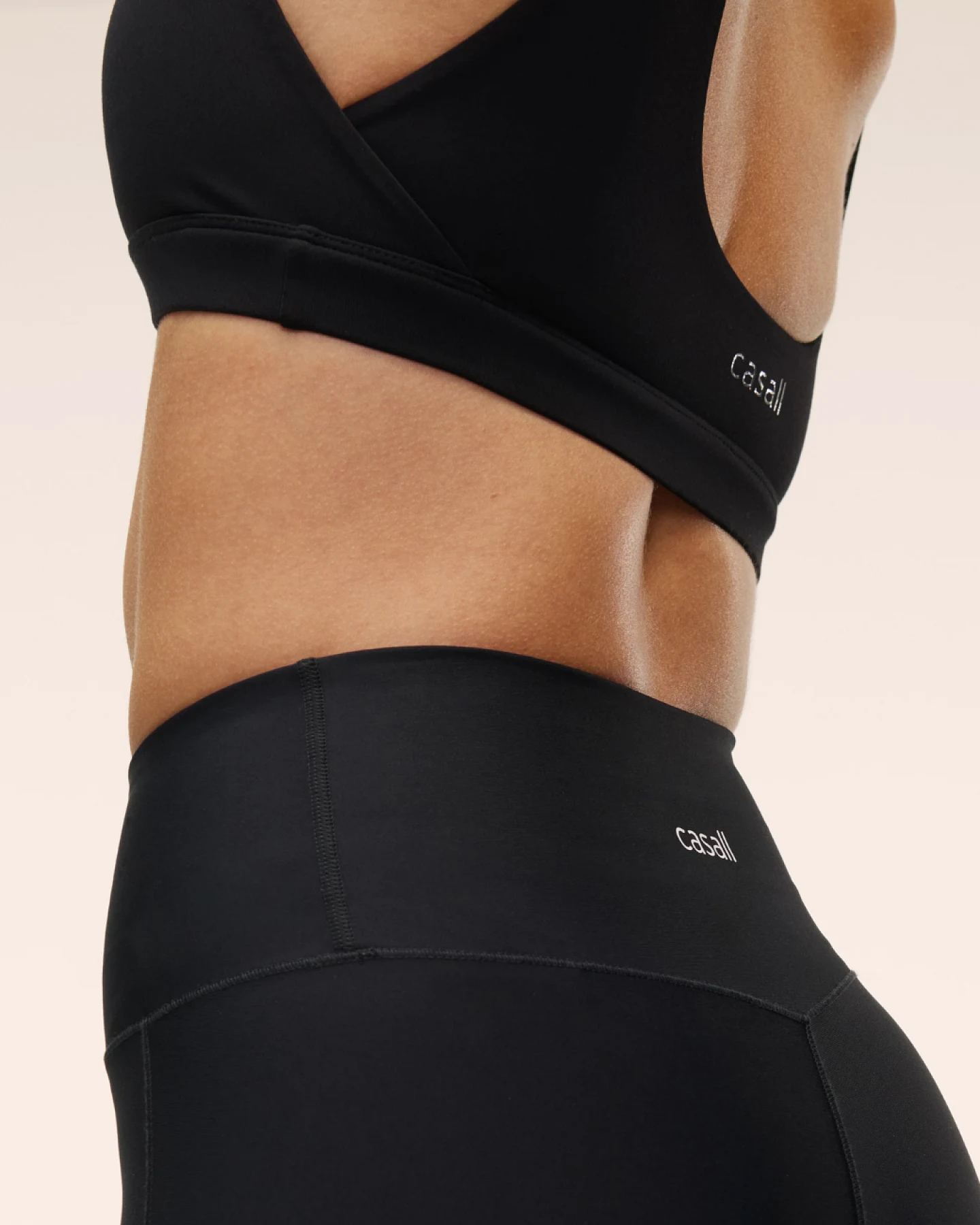 Casall Soft Touch Padded Sports Top - Black L – Ansicht 5