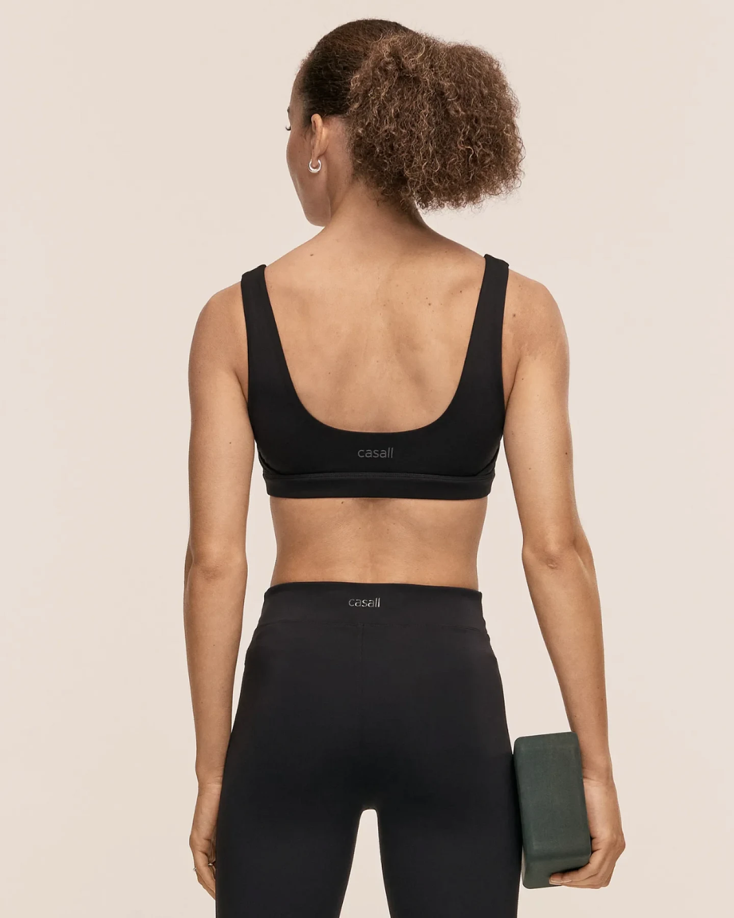 Casall Soft Touch Padded Sports Top - Black M – Ansicht 4