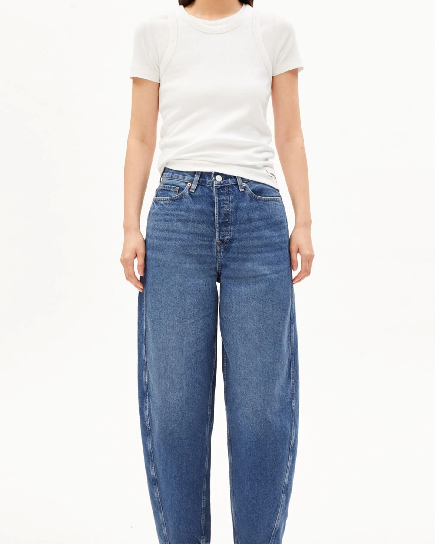 Jeans Barrel Leg Baarly Jean Crunchy – Ansicht 3