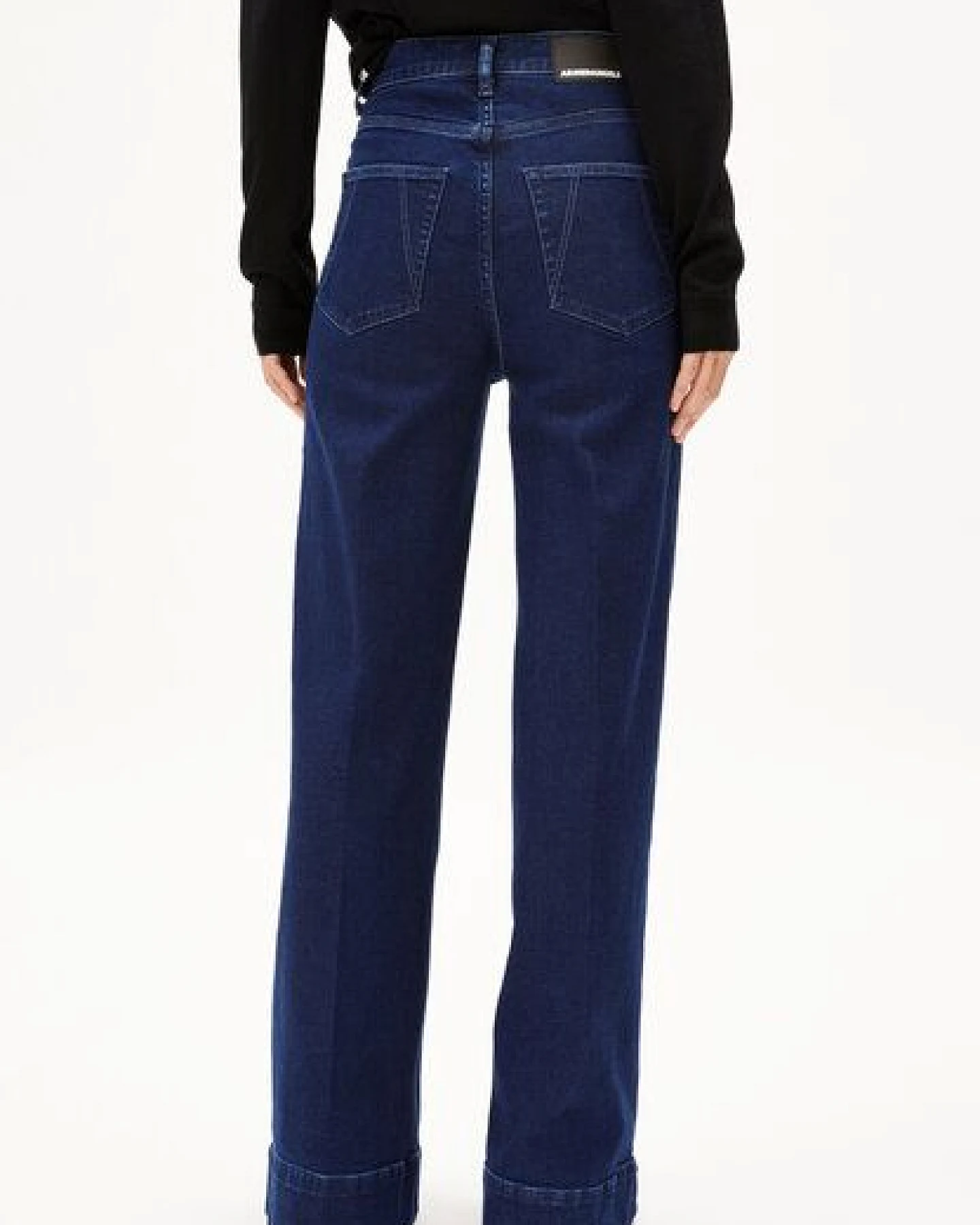 ARMEDANGELS MURLIAA Damen Wide Jeans recycelter Baumwoll Mix Comfort Stretch – Ansicht 2