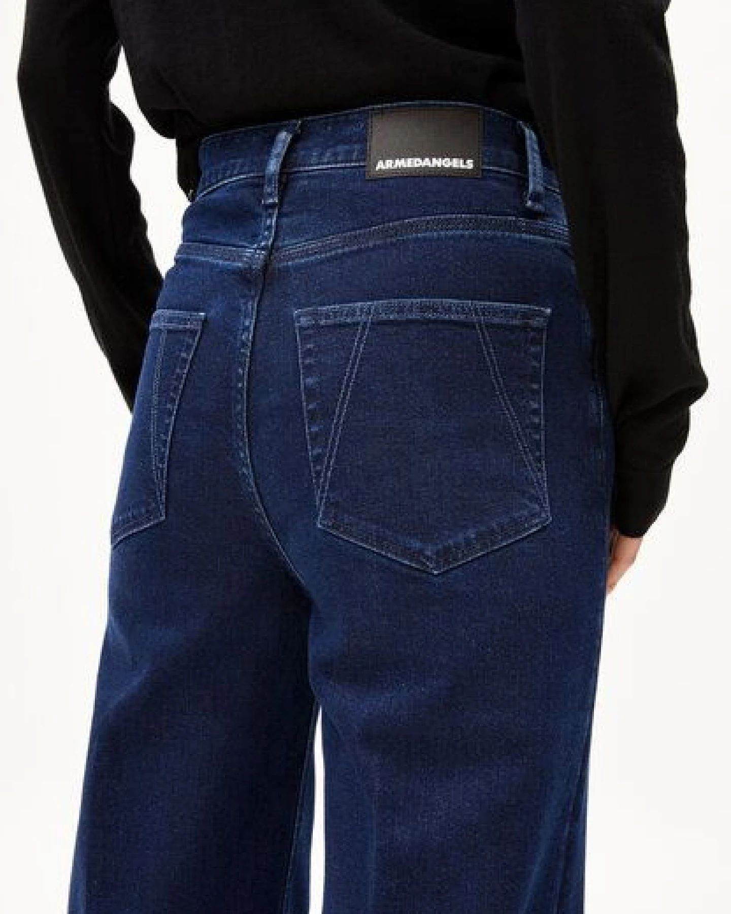 ARMEDANGELS MURLIAA Damen Wide Jeans recycelter Baumwoll Mix Comfort Stretch – Ansicht 3