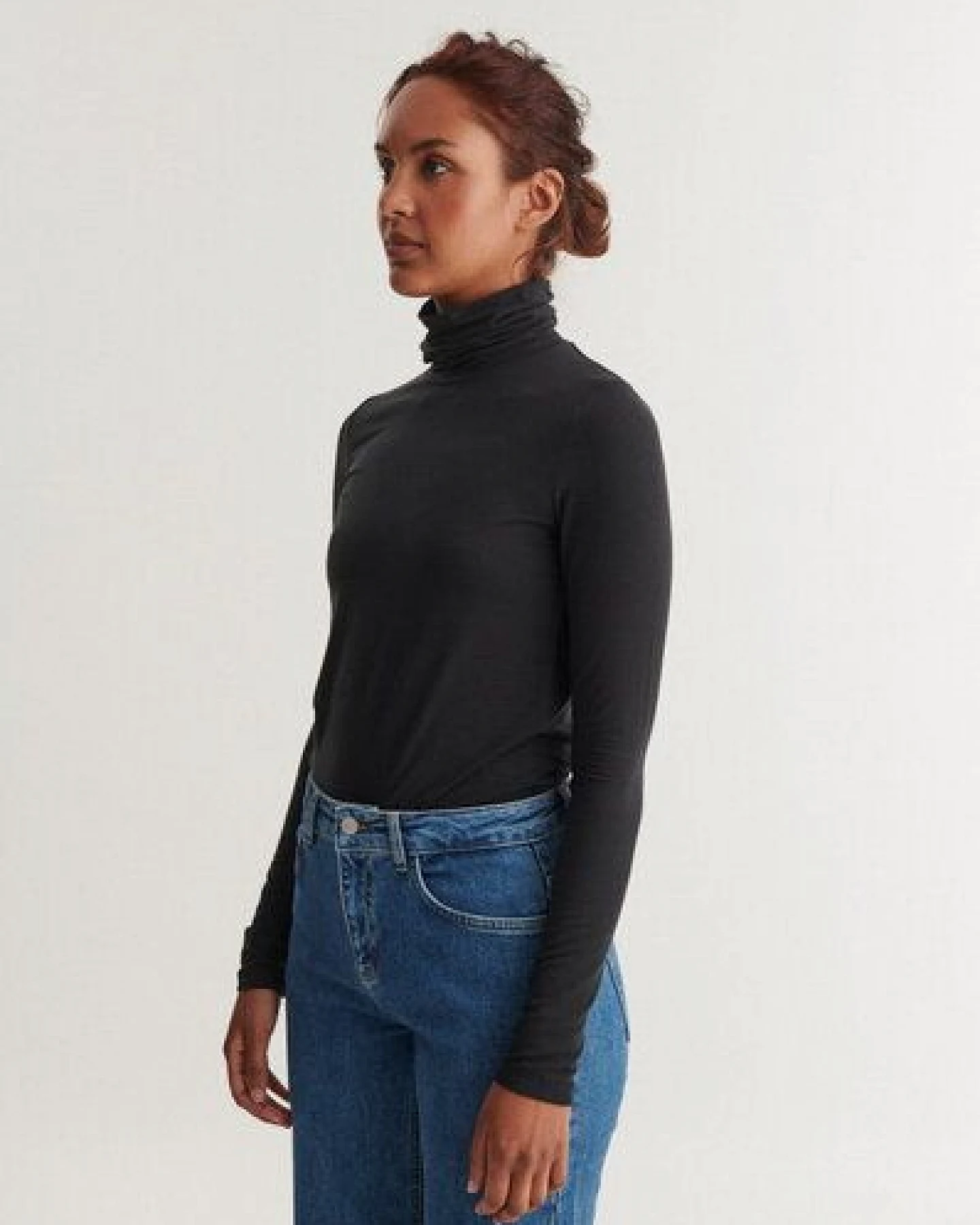 Basic Apparel Rollkragenshirt - Joline T-Neck - aus Tencel – Ansicht 3