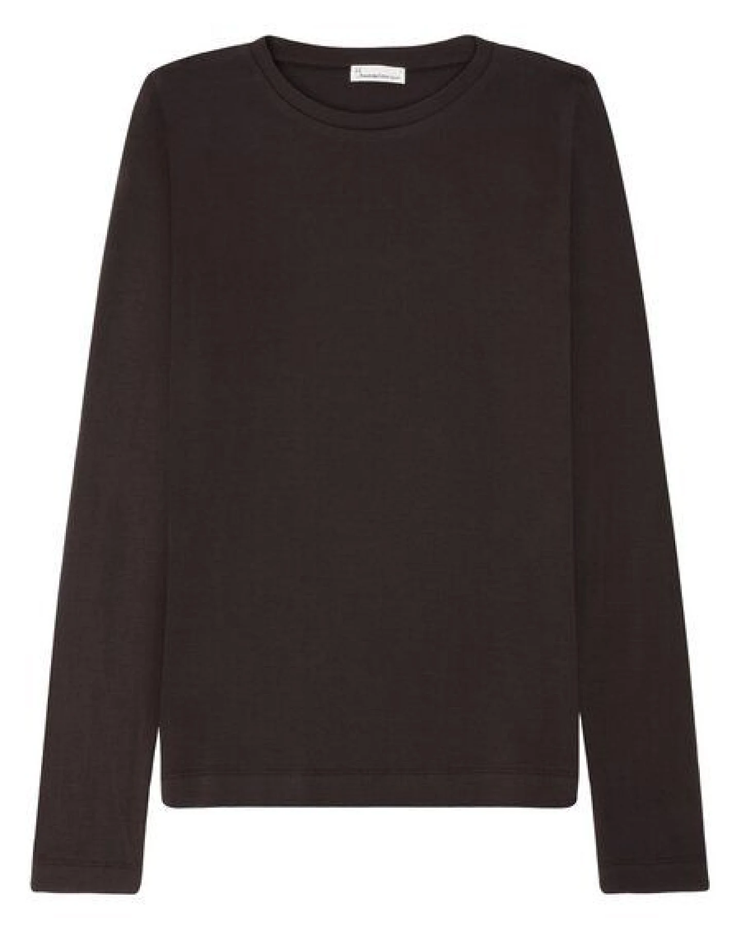 KnowledgeCotton Apparel Langarmshirt - Rib Scoop neck long sleeved - aus Bio-Baumwolle – Ansicht 2