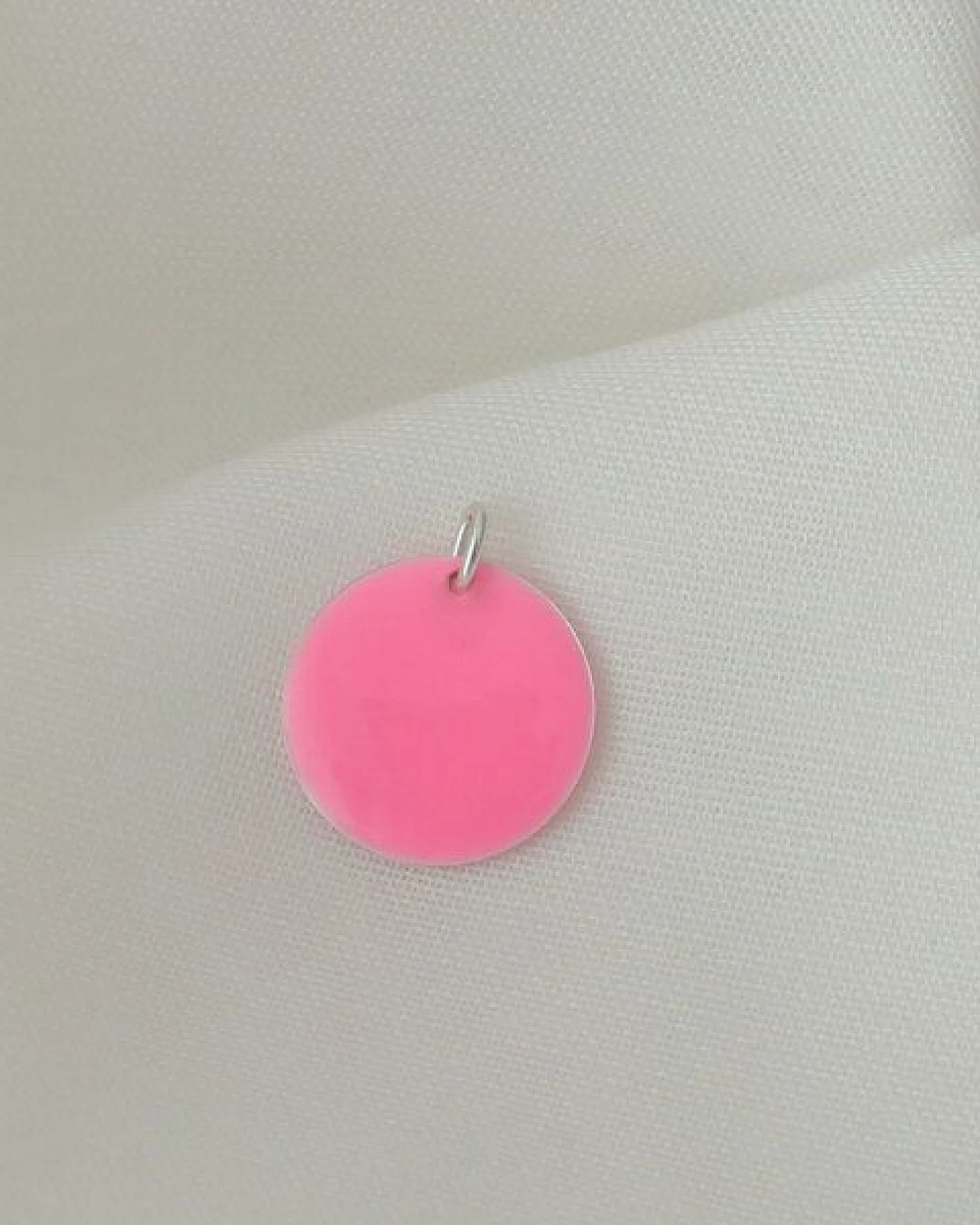 BELLYBIRD Jewellery Halskette - emailliertes Plättchen, Anhänger aus Silber mit Emaille – Ansicht 3