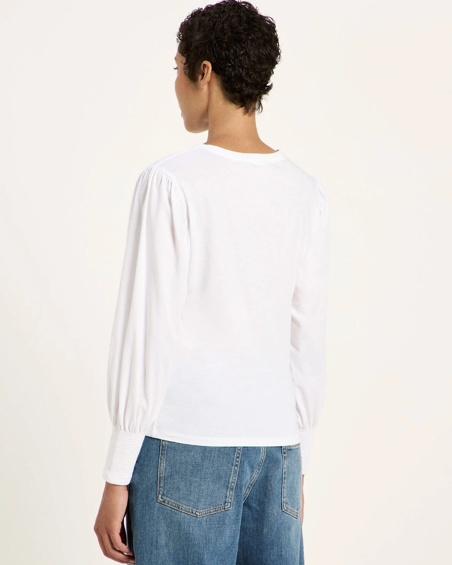 Shirt mit gerafftem Ärmel (GOTS) – Ansicht 4