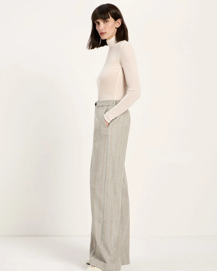 Streifen Marlenehose