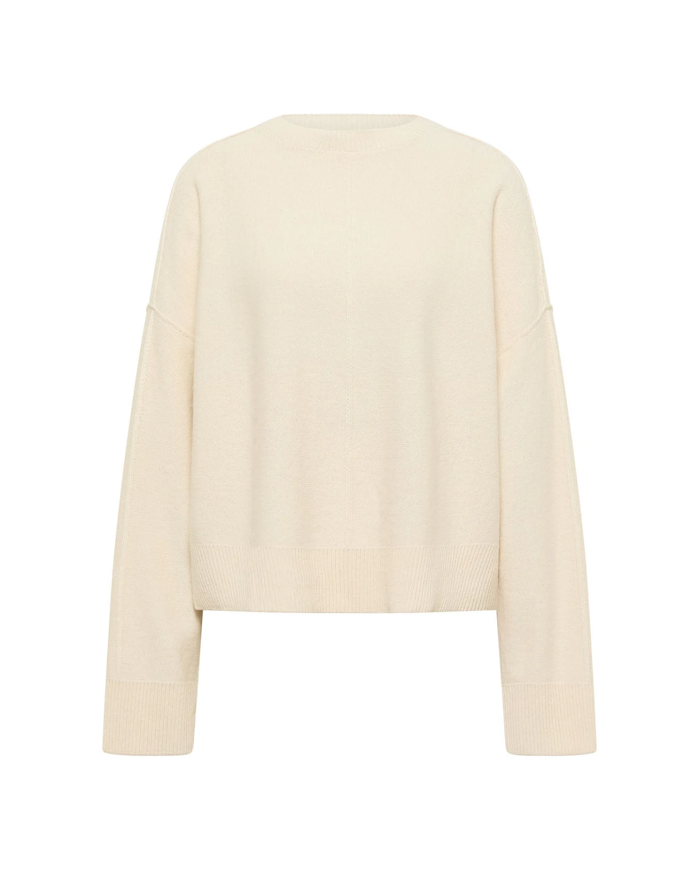 Oversized Rundhalspullover (GOTS) – Ansicht 5