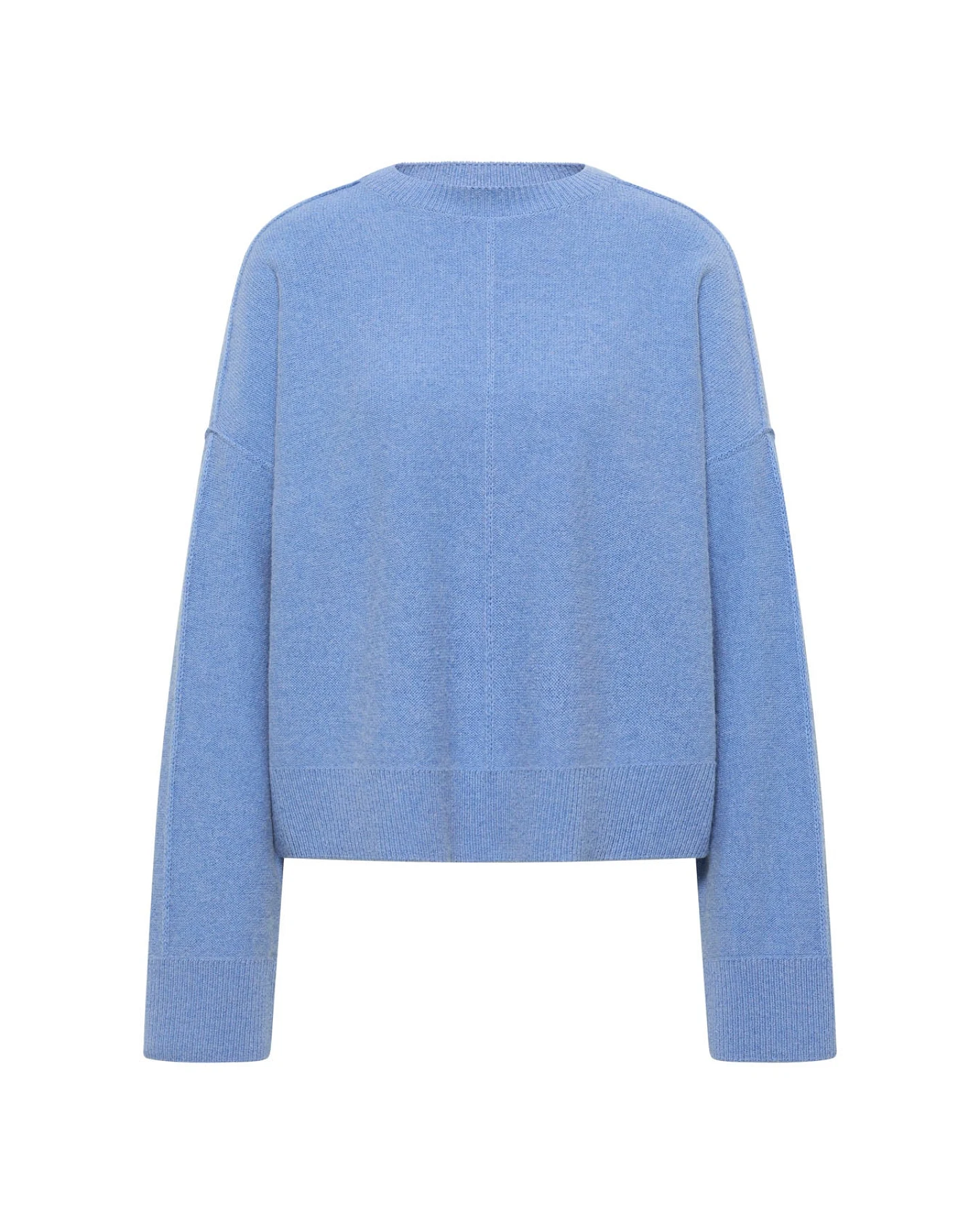 Oversized Rundhalspullover (GOTS) – Ansicht 5