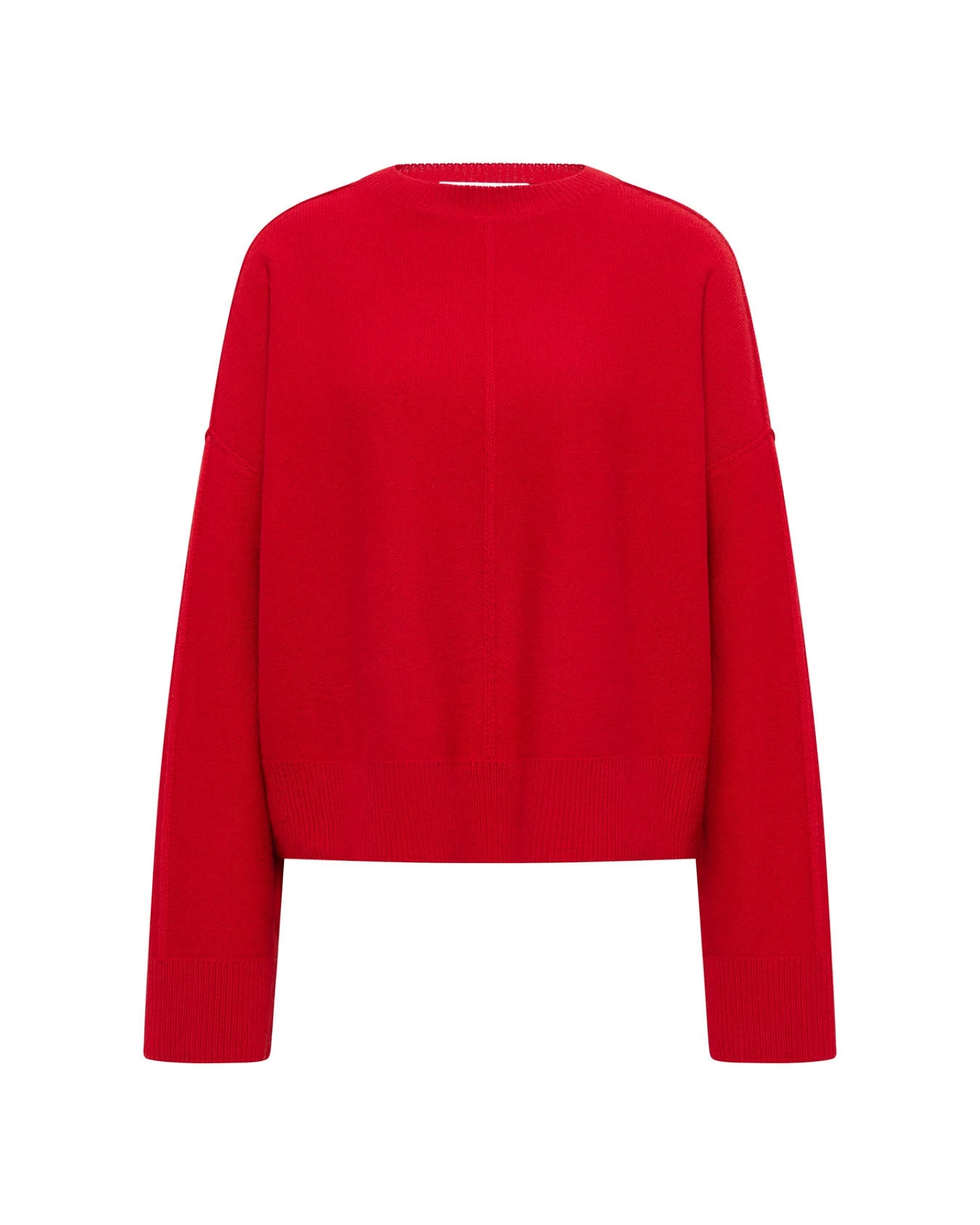 Oversized Rundhalspullover (GOTS) – Ansicht 5