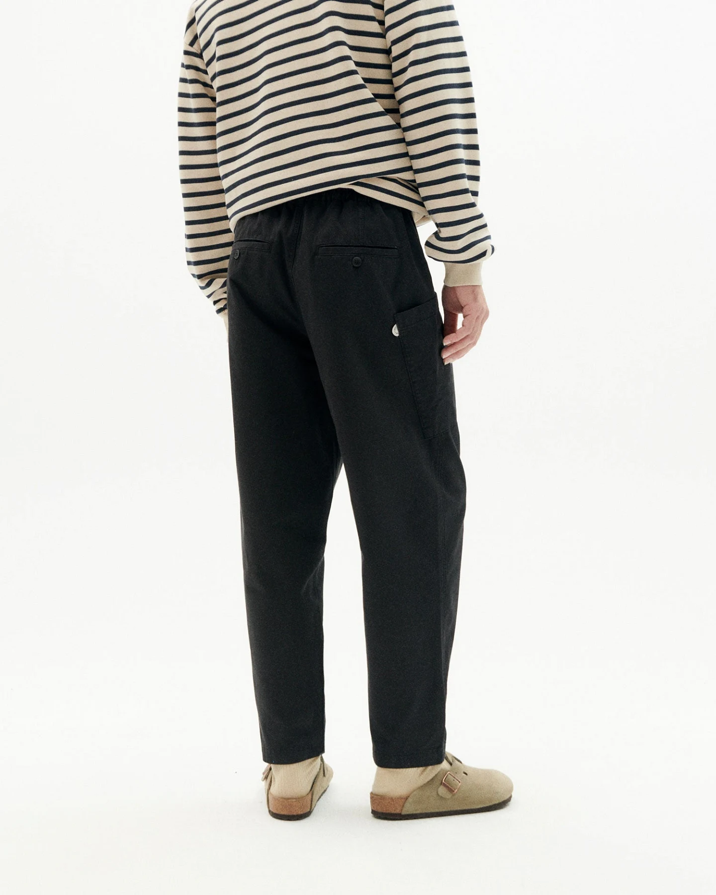 Thinking MU Herren vegan Hose Max Schwarz – Ansicht 2