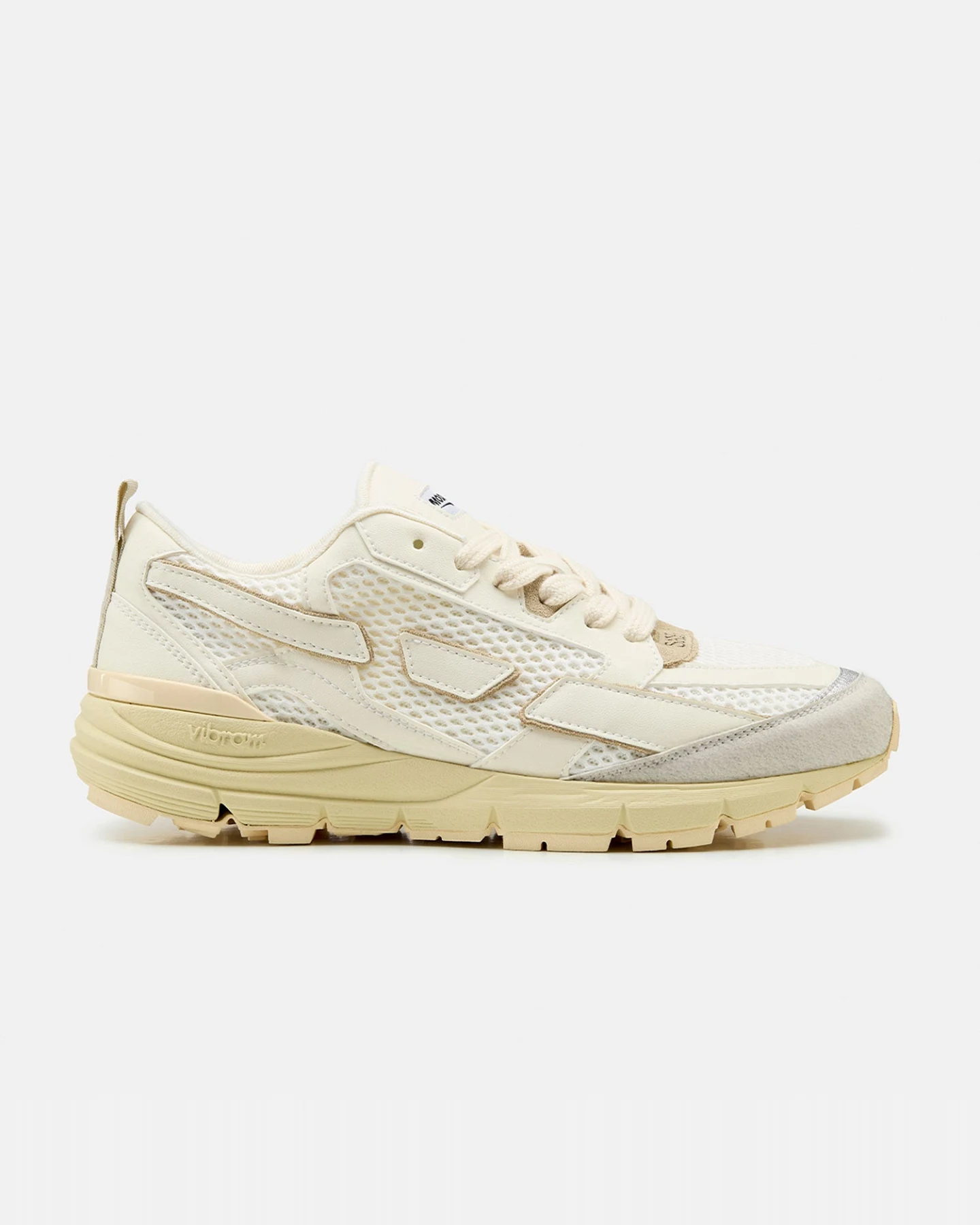 SAYE Damen vegan Sneakers M01 Atlas Mandelfarben – Ansicht 2