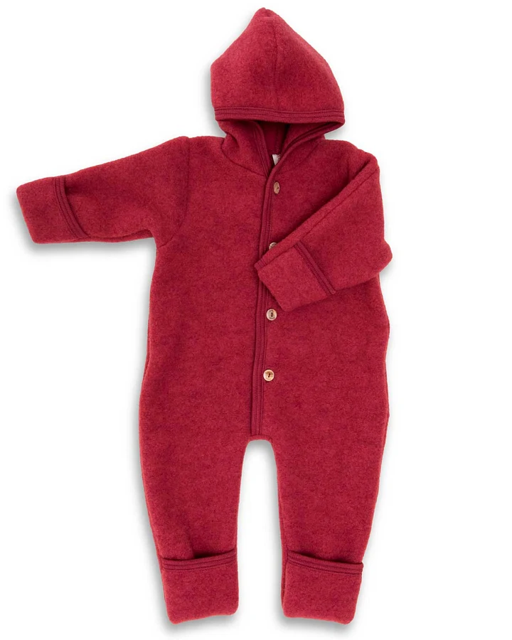 Engel - Wollfleece Overall jaspis