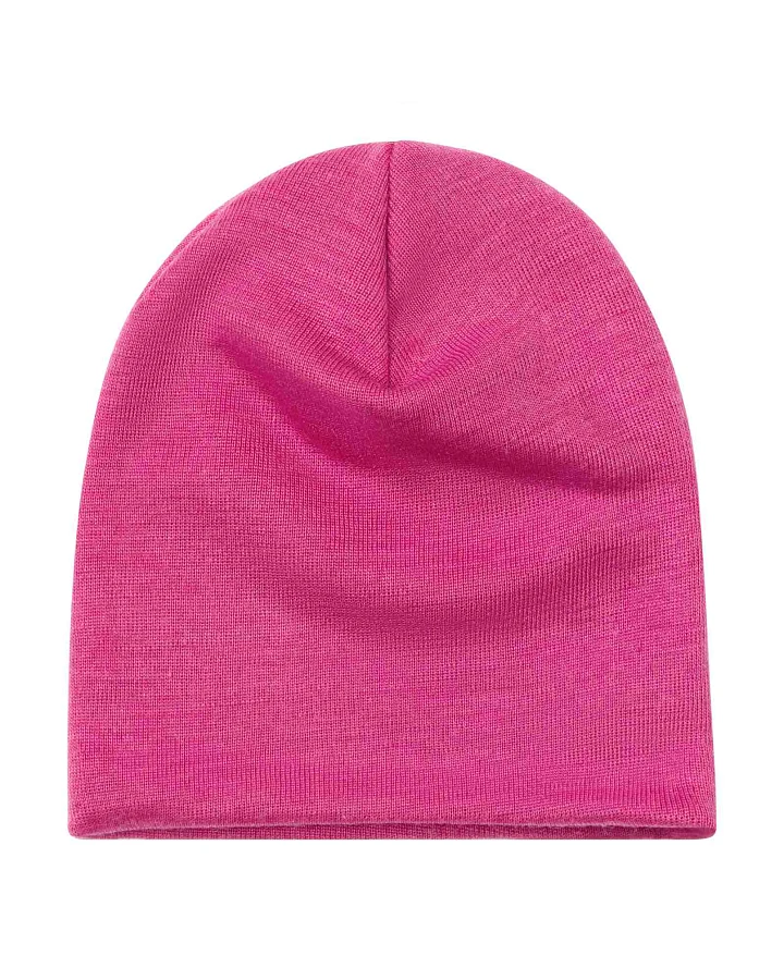 Engel - Beanie Mütze himbeere