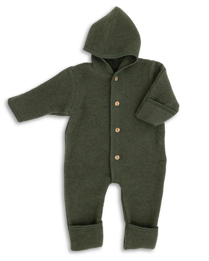 Produktseite: Engel - Wollfleece Overall schilf