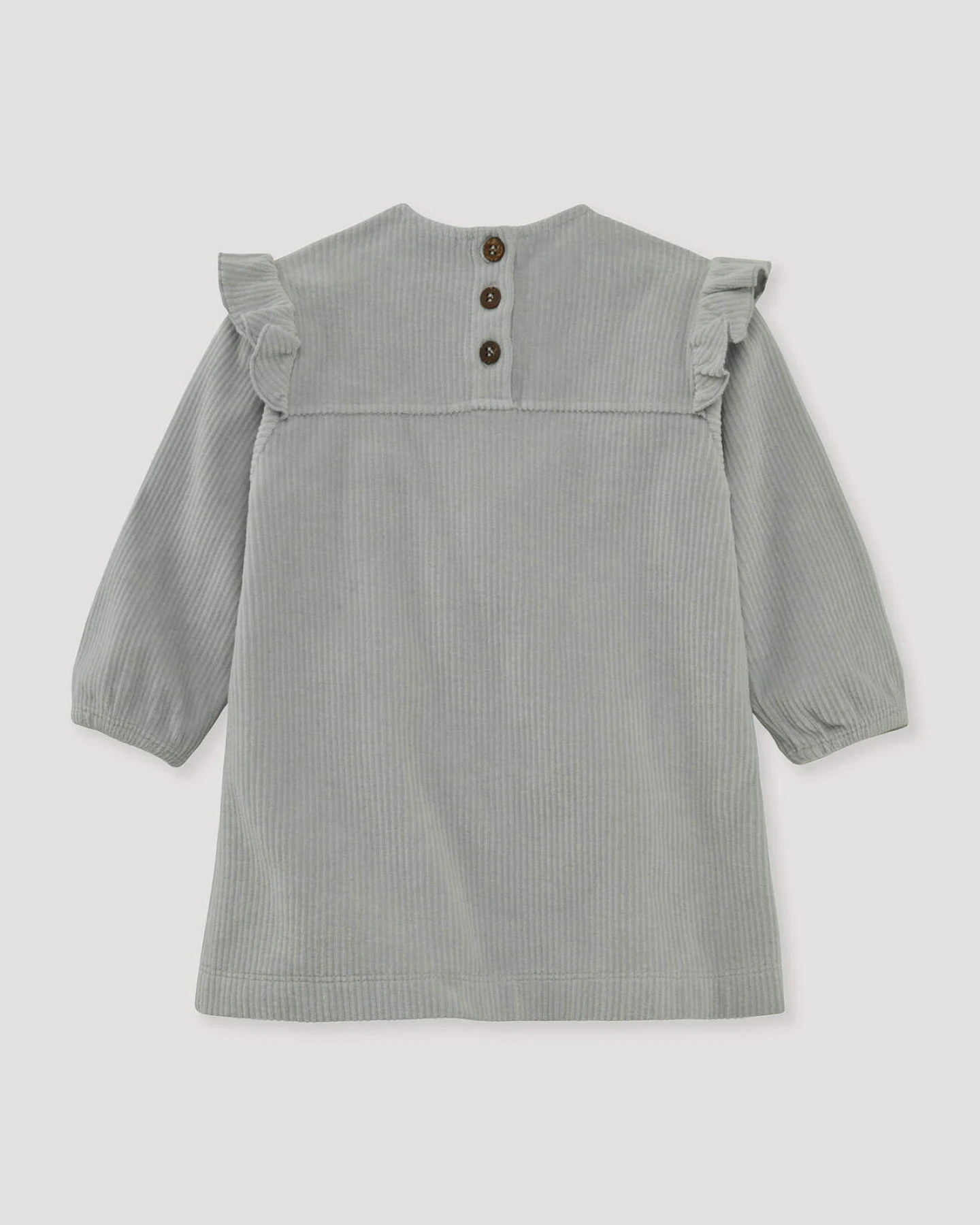 hessnatur Baby Cord Kleid aus Bio-Baumwolle - blau - Größe 86/92 – Ansicht 2