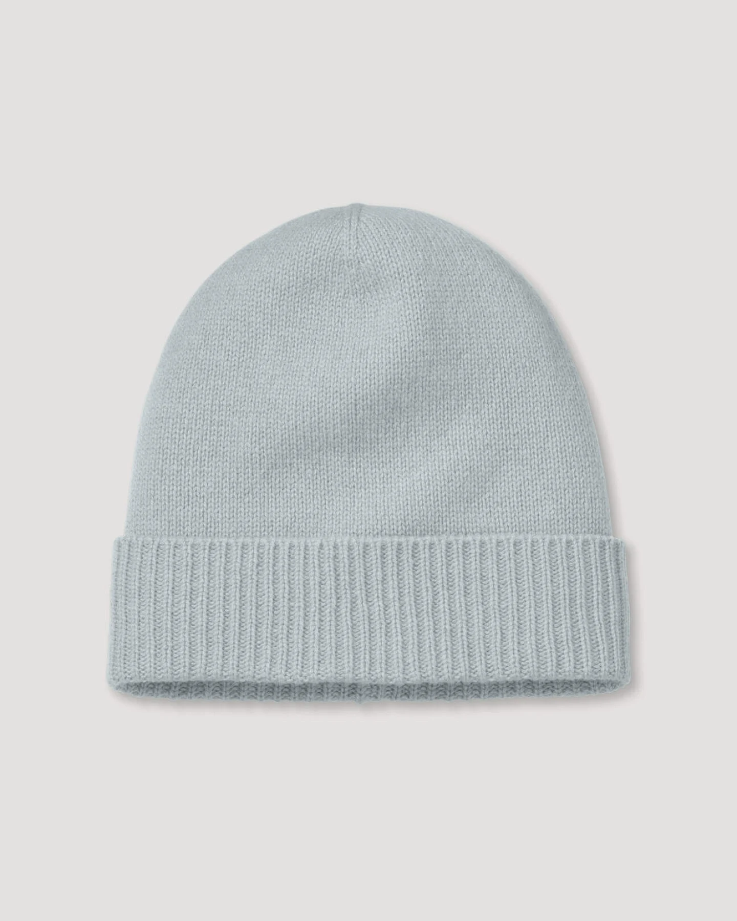hessnatur Damen Mütze BETTER RECYCLING aus Cashmere - blau - Größe One Size – Ansicht 2