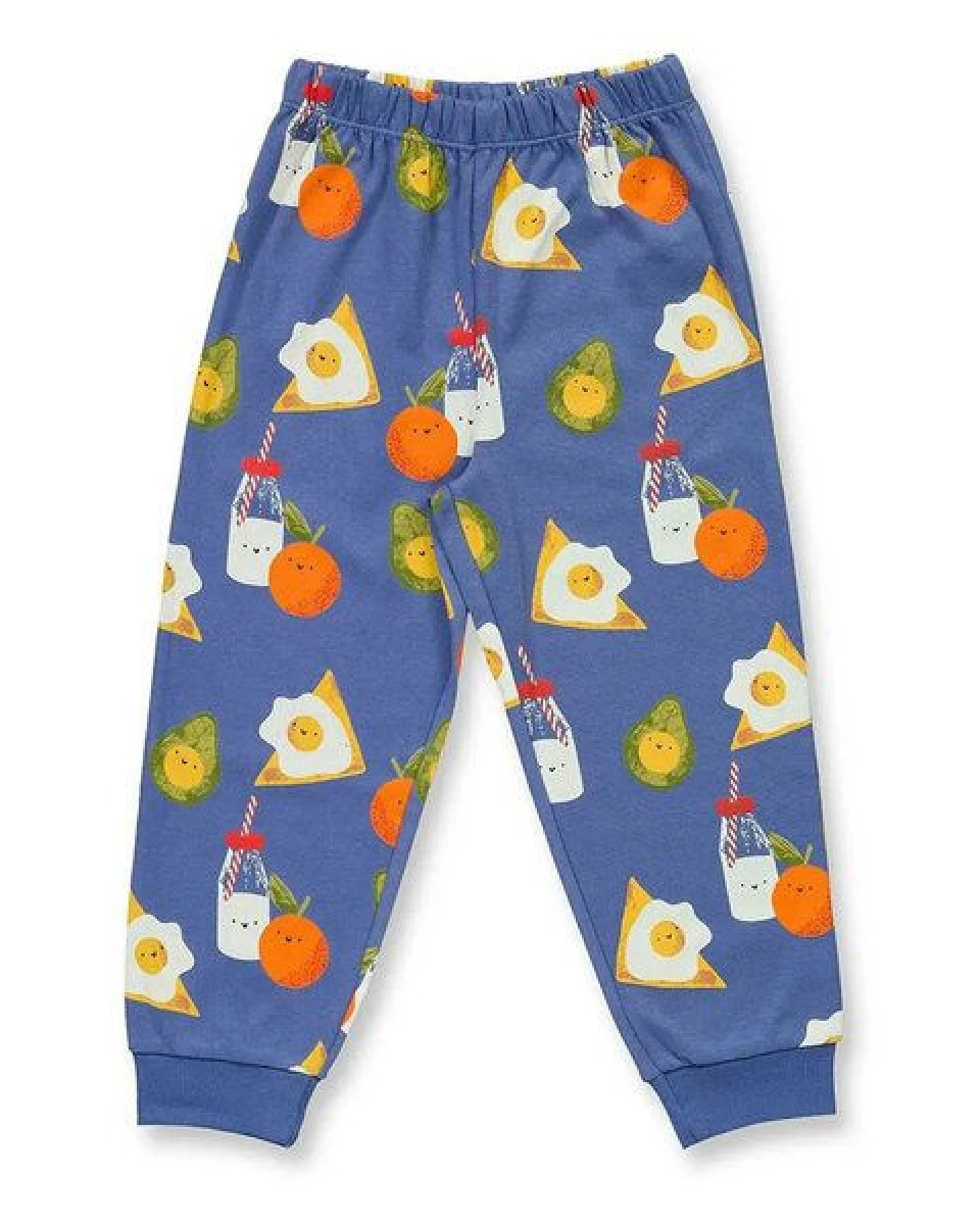 Sense Organics Kinder Schlafanzug Snacks-Druck Bio Baumwolle – Ansicht 3