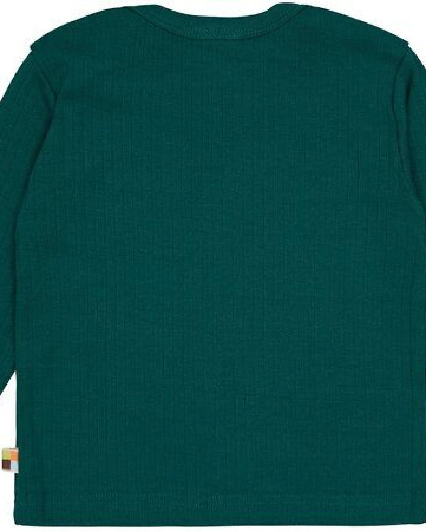 loud + proud Babys & Kinder Shirt Langarm Uni, GOTS-zertifiziert – Ansicht 2