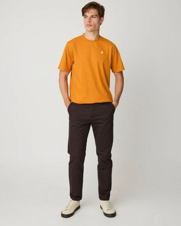 KnowledgeCotton Apparel Chino-Twill-Hosen CHUCK aus Bio-Baumwolle - ROC/GOTS/Vegan
