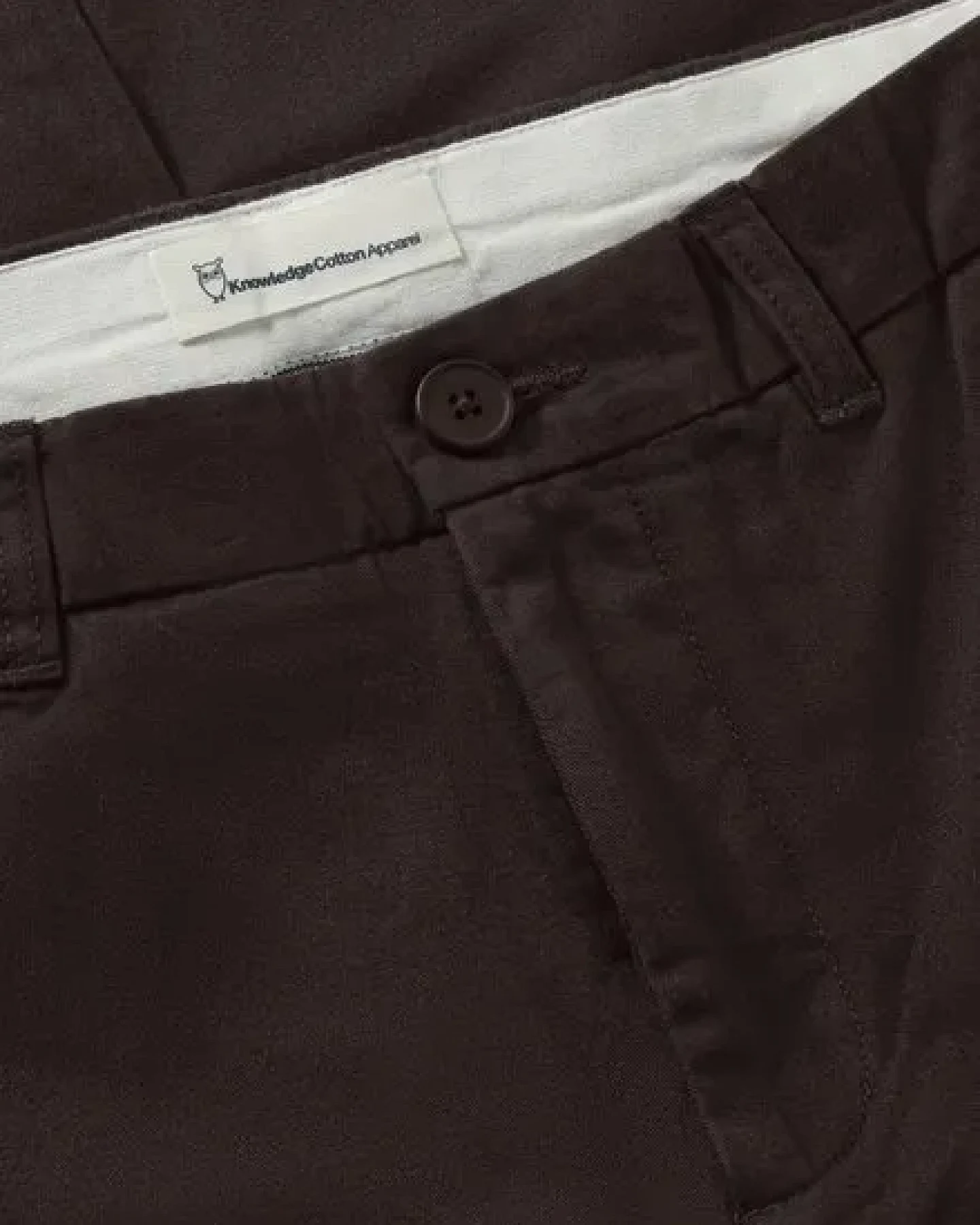 KnowledgeCotton Apparel Chino-Twill-Hosen CHUCK aus Bio-Baumwolle - ROC/GOTS/Vegan – Ansicht 3
