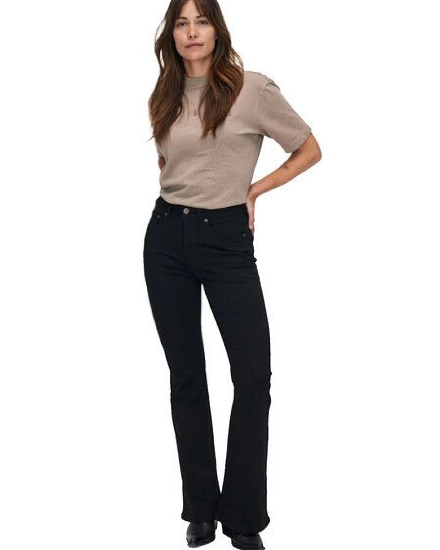 Kuyichi Flared Jeanshose - Lisette Flare – Ansicht 2