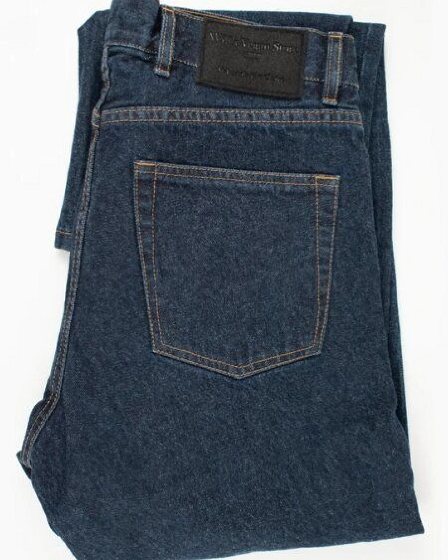 Will's Vegan Shop Klassische Jeans aus recyceltem Denim mit geradem Bein – Ansicht 3