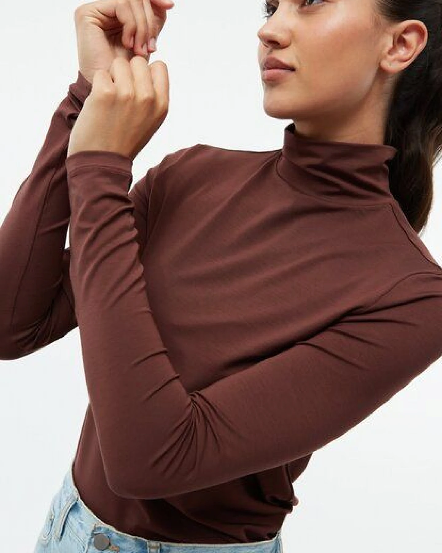 Givn Berlin Longsleeve GBVIDA aus TENCEL mit Rollkragen – Ansicht 4