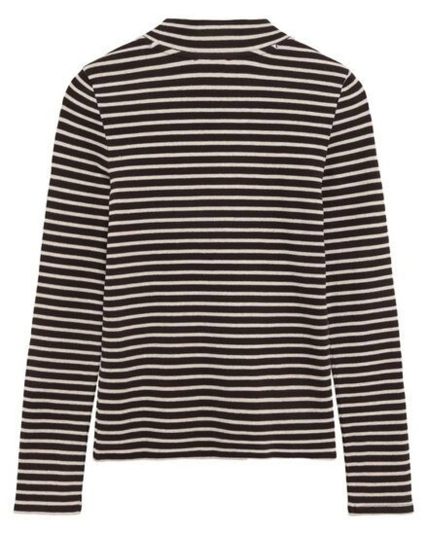 KnowledgeCotton Apparel Langarmshirt - Rib high neck long sleeved - aus Bio-Baumwolle – Ansicht 2