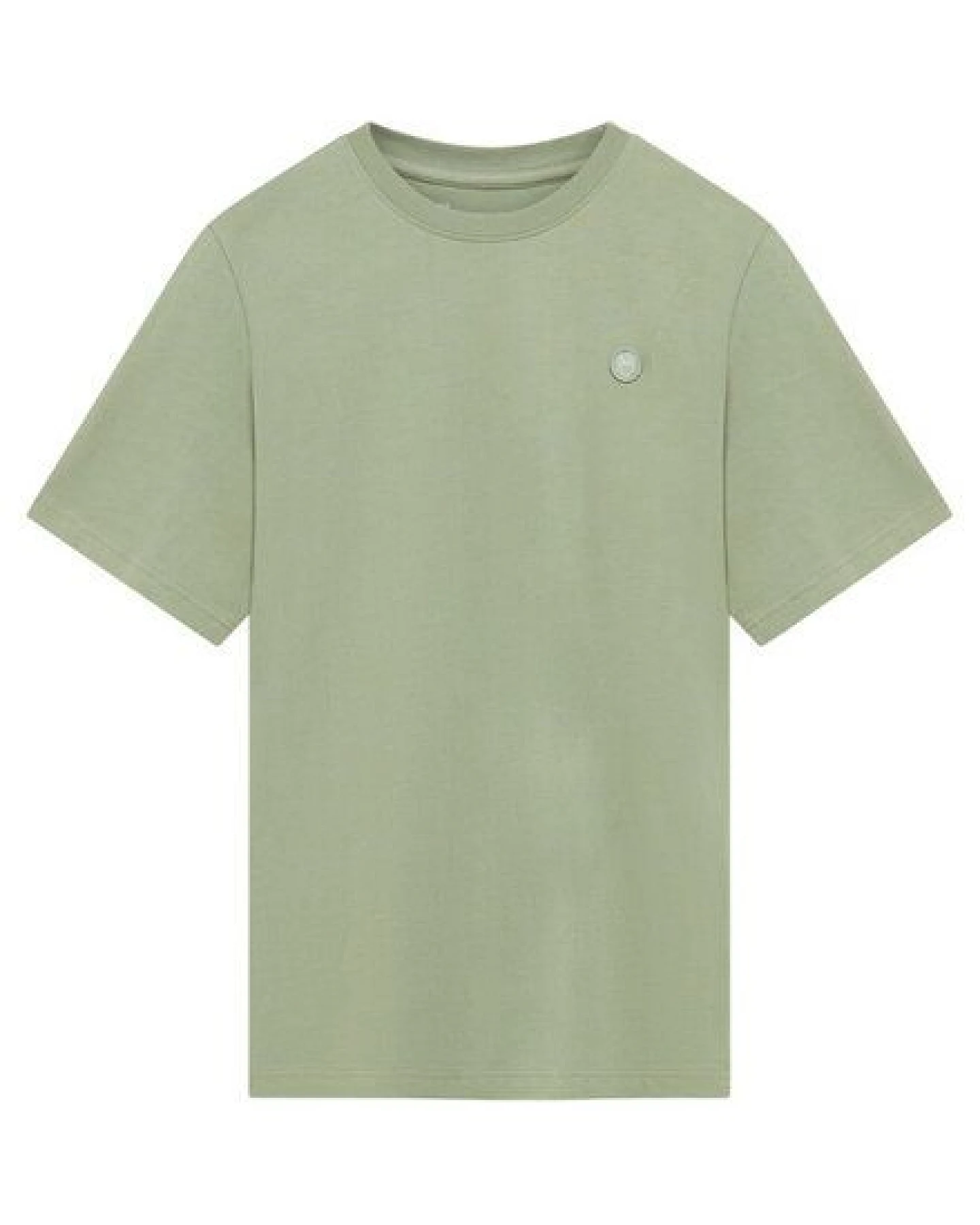 KnowledgeCotton Apparel T-Shirt LOKE Badge aus Bio-Baumwolle - ROC/GOTS/Vegan – Ansicht 2