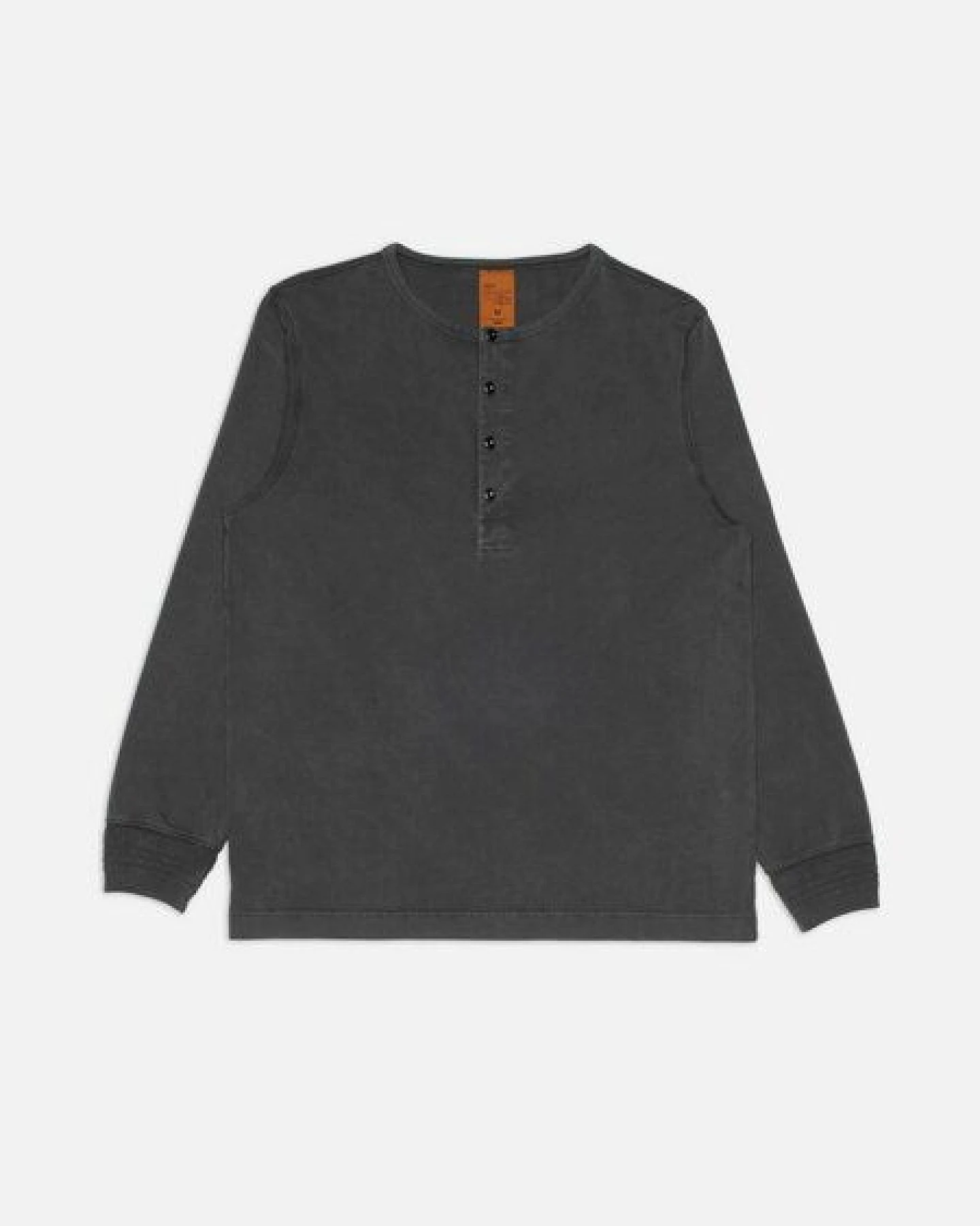 Nudie Jeans LS Henley Washed – Ansicht 3