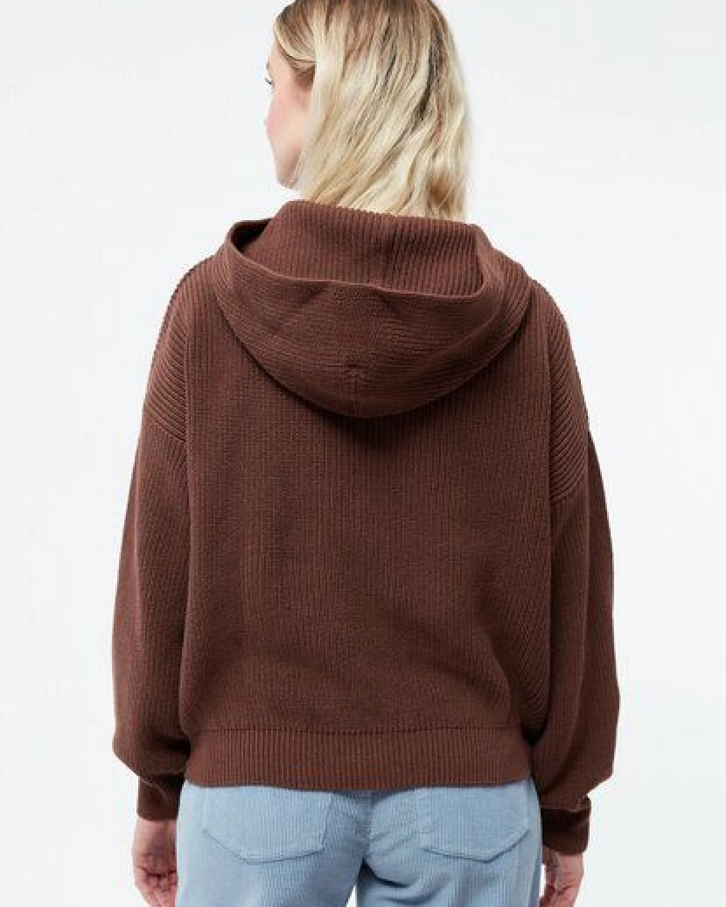 Givn Berlin Strickpullover GBMARIELLA relaxed Fit aus Bio-Baumwolle mit Kaputze – Ansicht 3