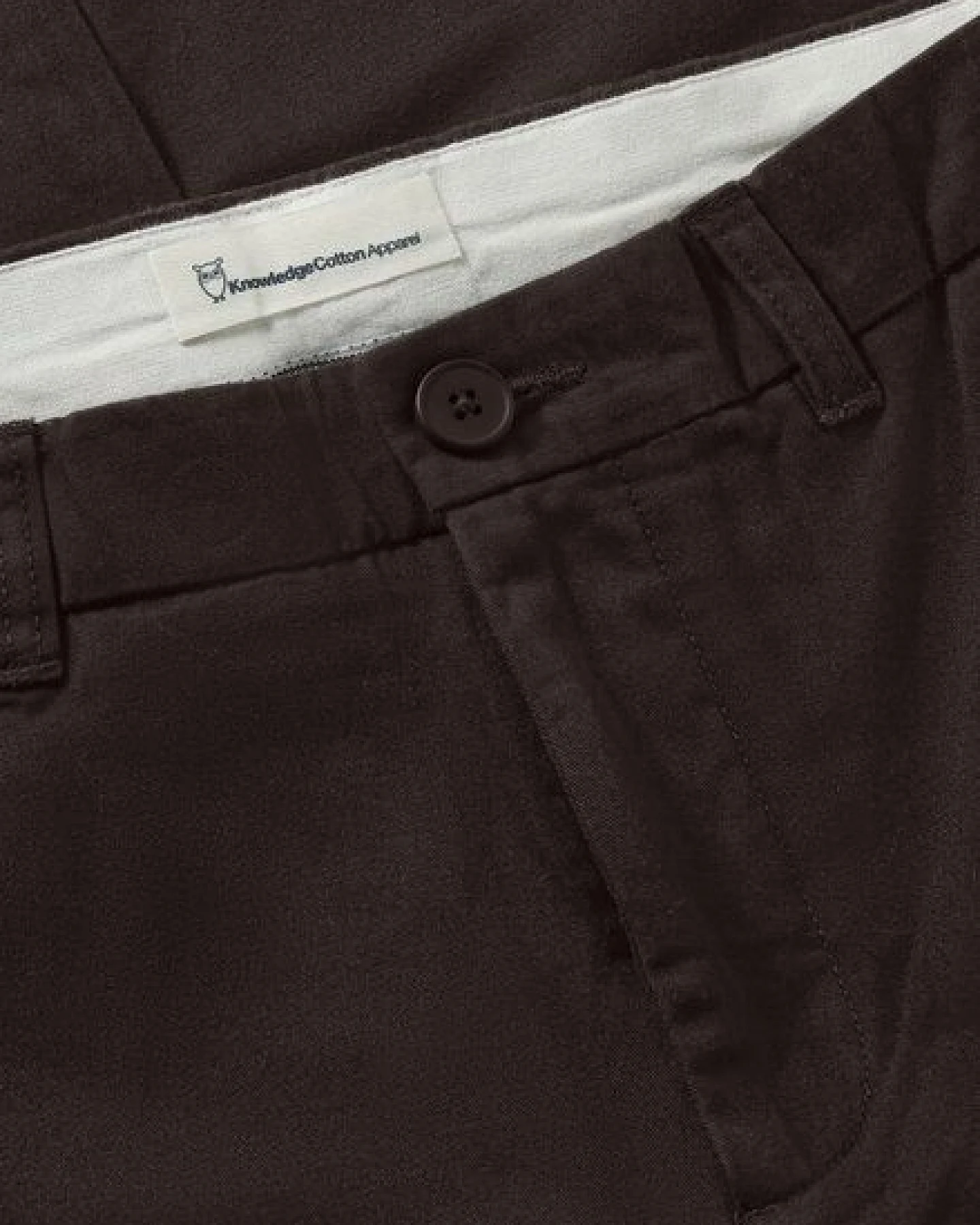 KnowledgeCotton Apparel Chino-Twill-Hosen CHUCK aus Bio-Baumwolle - ROC/GOTS/Vegan – Ansicht 4