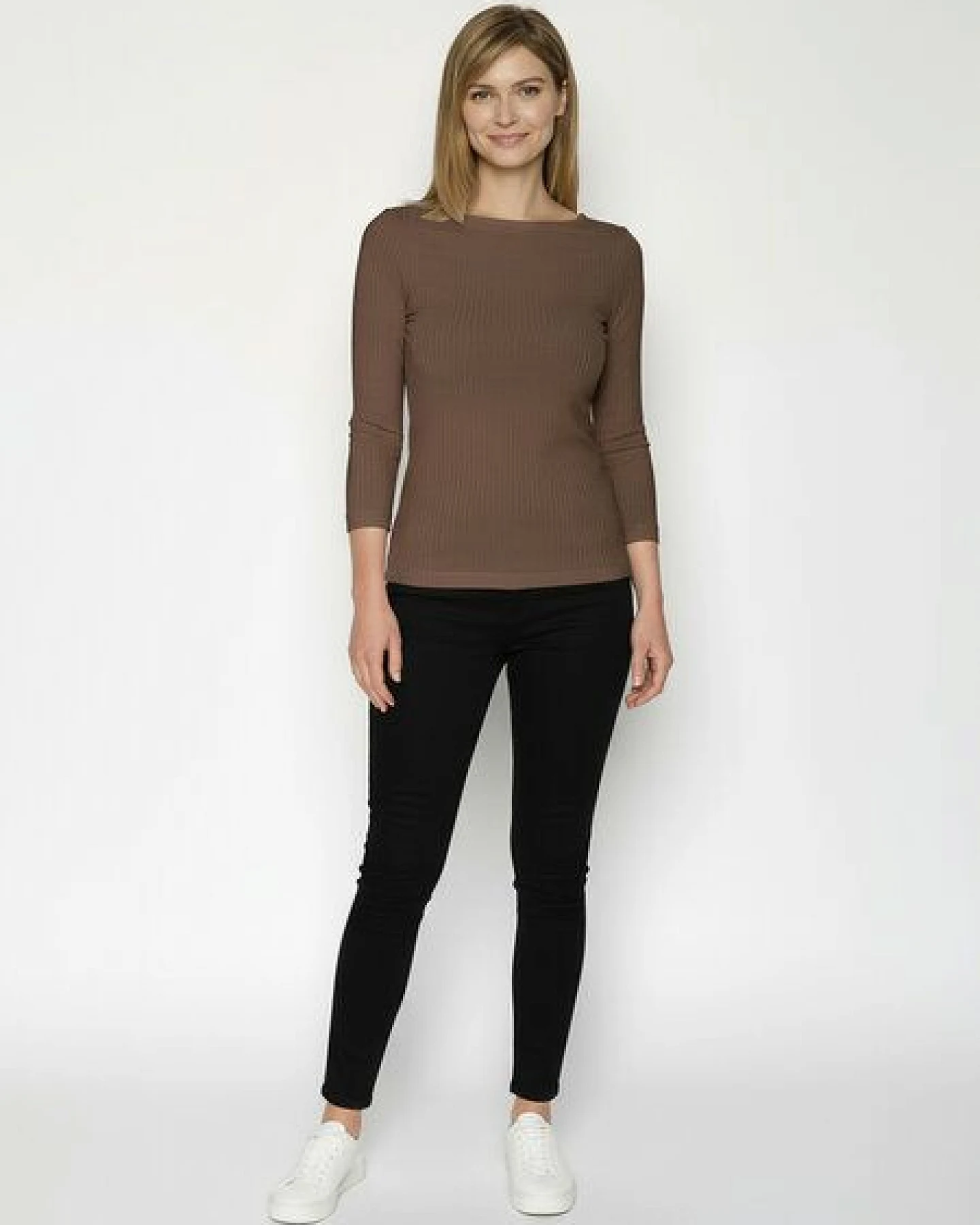 GREENBOMB Basic Refined - Sportliches Longsleeve aus LENZING TENCEL Mix / Fair & Vegan – Ansicht 3