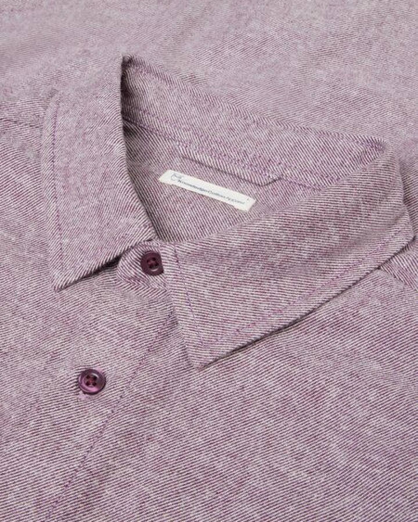 KnowledgeCotton Apparel Heavy Twill Flannel Hemd Regular Fit aus Bio-Baumwolle – Ansicht 4