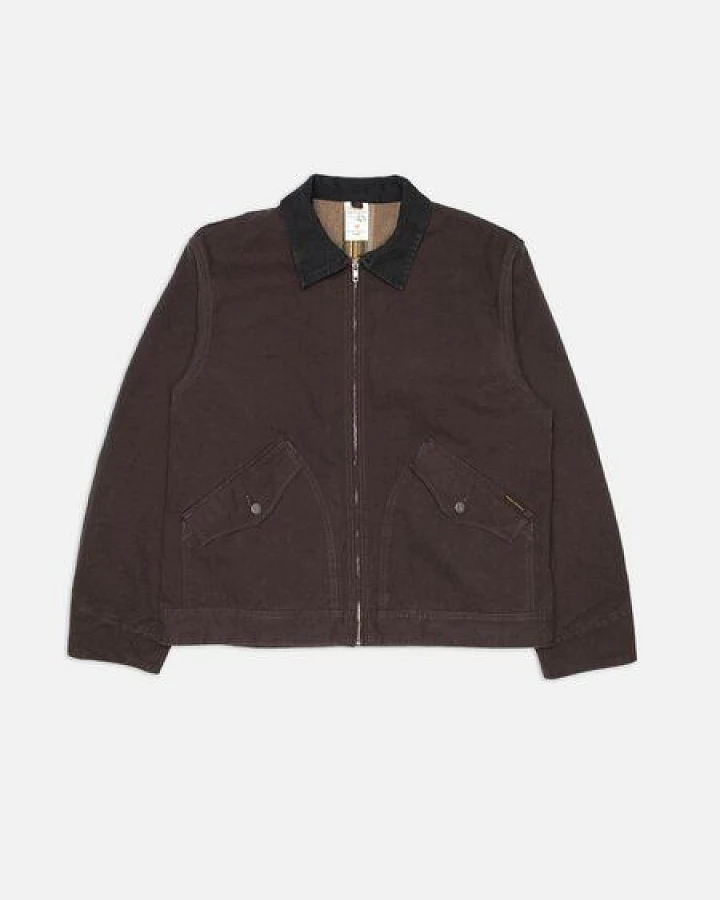 Nudie Jeans Blake Zip Jacket Duck Canvas