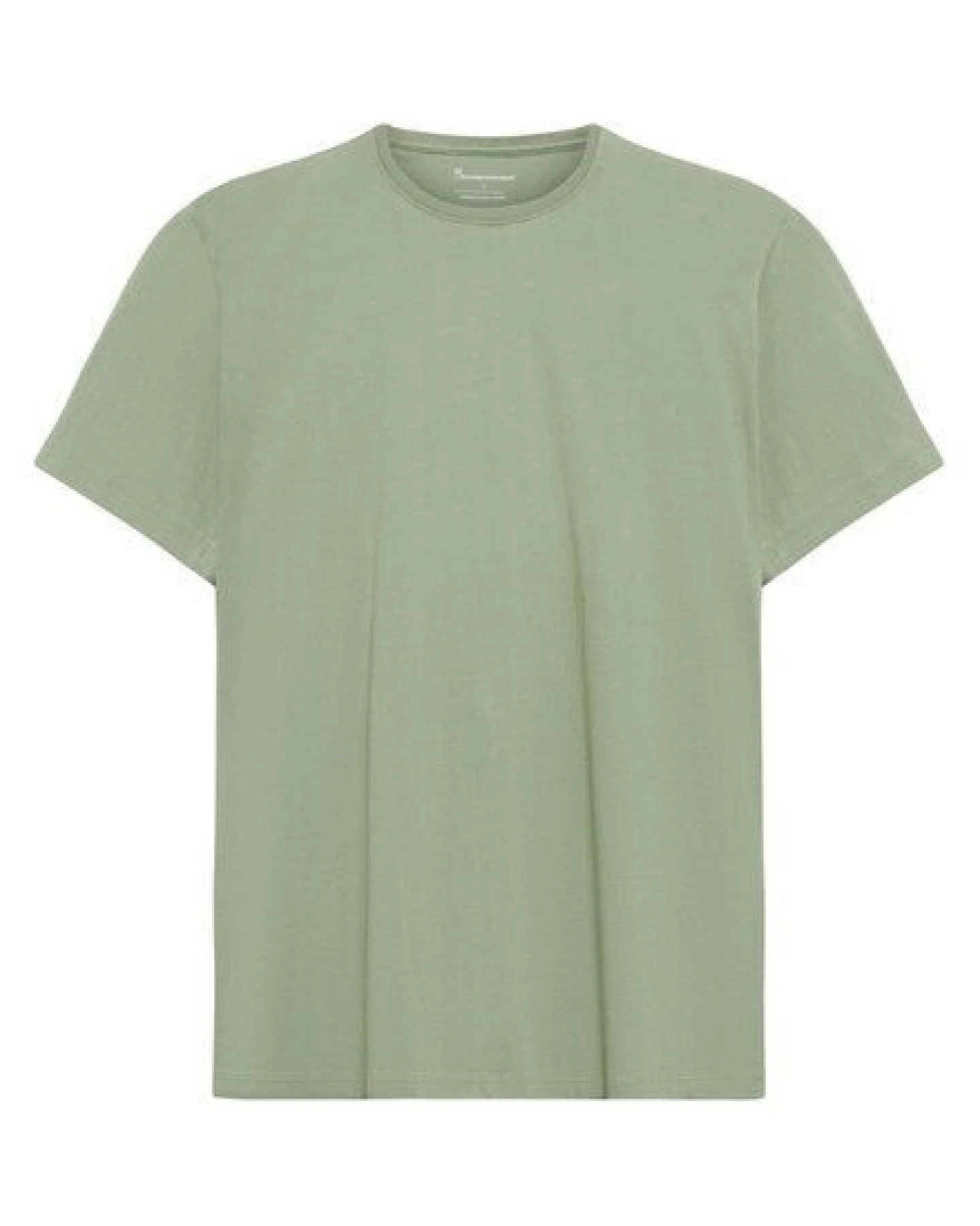 KnowledgeCotton Apparel Basic T-Shirt O-Neck aus Bio-Baumwolle – Ansicht 3