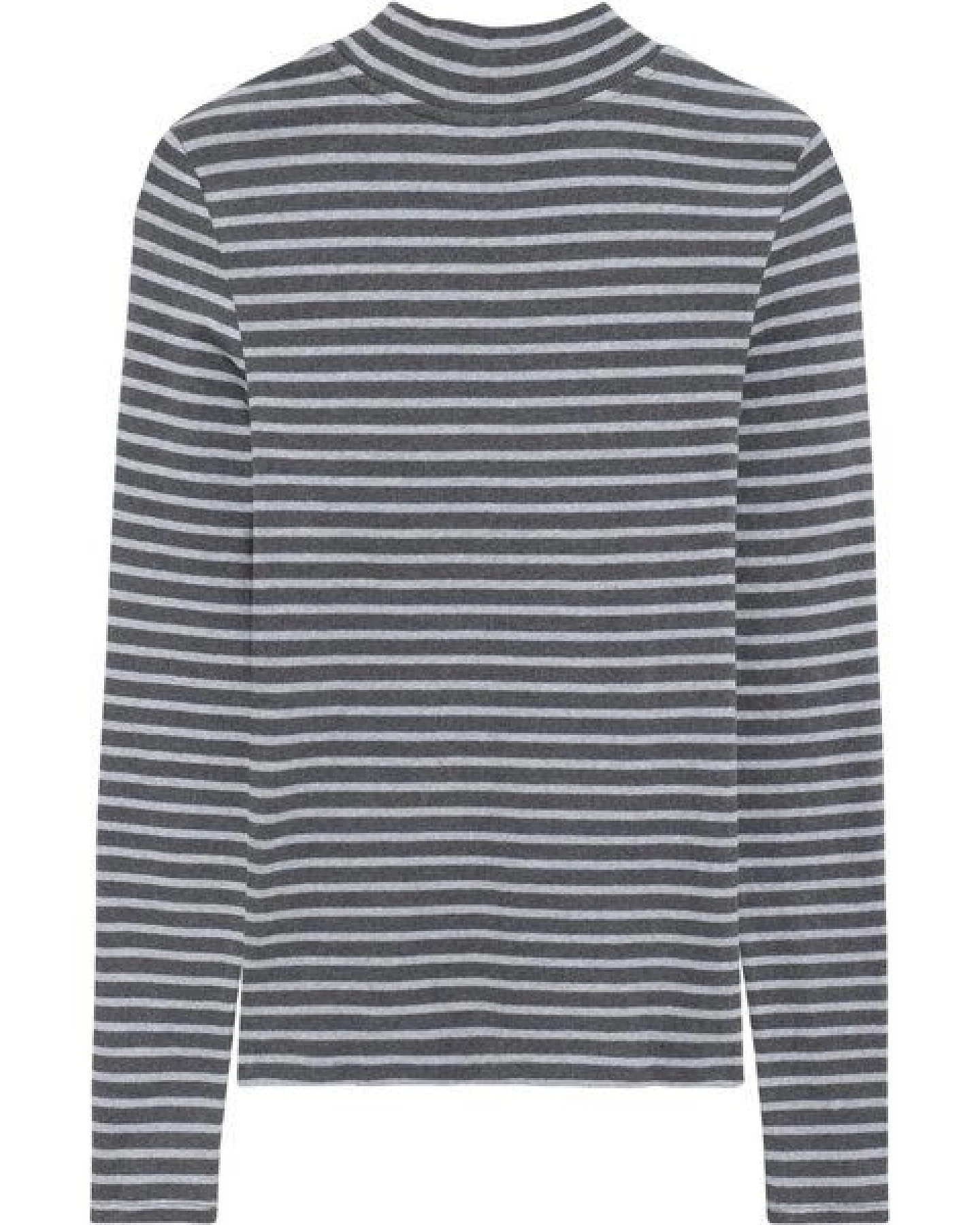 KnowledgeCotton Apparel Langarmshirt - Rib high neck long sleeved - aus Bio-Baumwolle – Ansicht 3