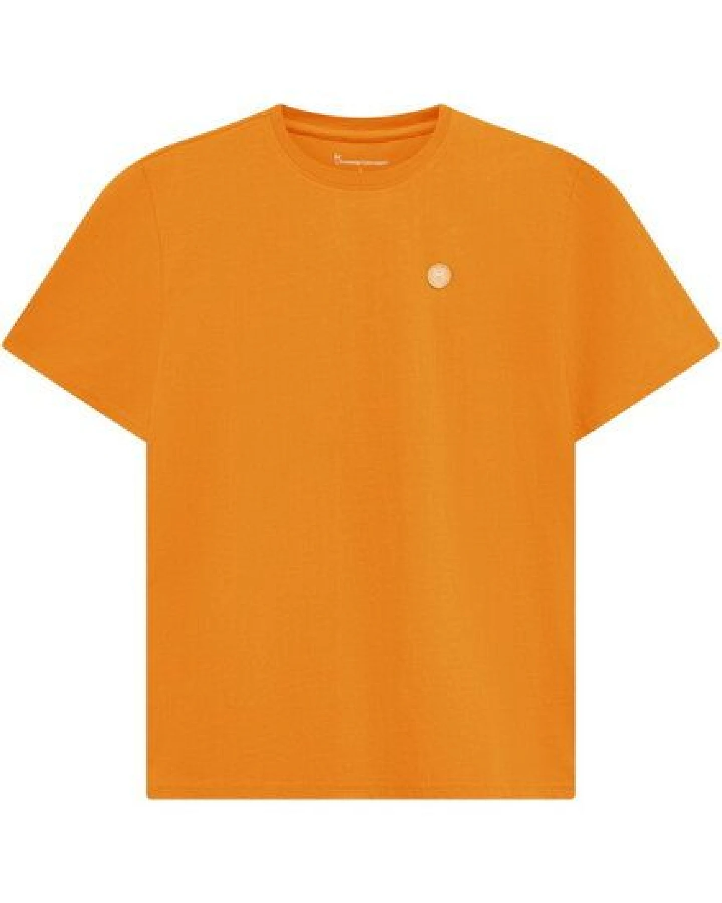 KnowledgeCotton Apparel T-Shirt LOKE Badge aus Bio-Baumwolle - ROC/GOTS/Vegan – Ansicht 2