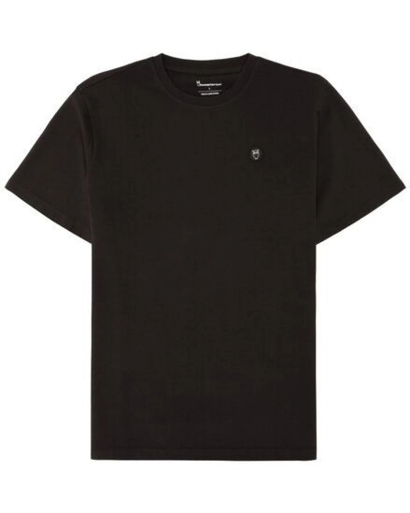 KnowledgeCotton Apparel T-Shirt LOKE Badge aus Bio-Baumwolle - ROC/GOTS/Vegan – Ansicht 3
