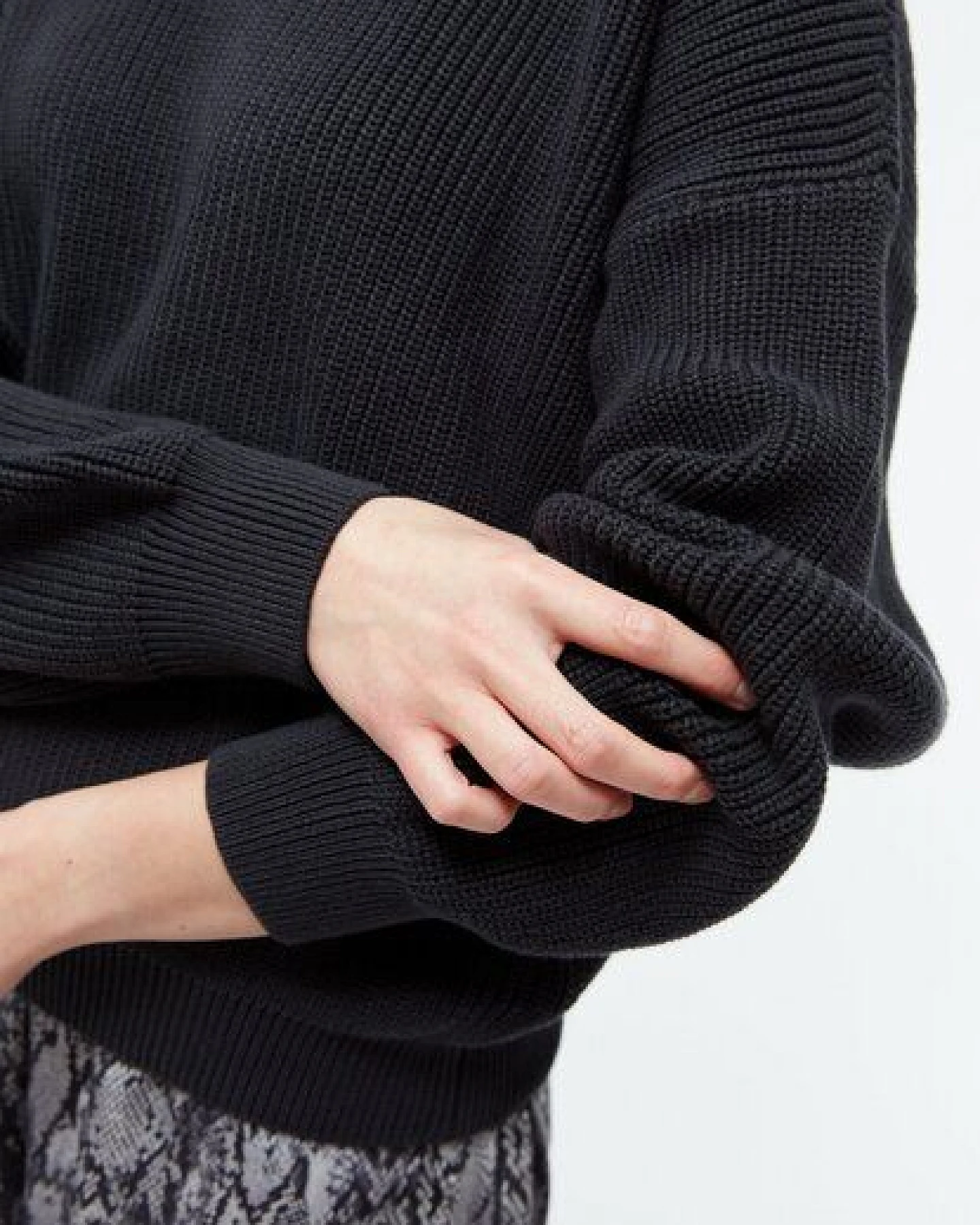 Givn Berlin Strickpullover GBMARIELLA relaxed Fit aus Bio-Baumwolle mit Kaputze – Ansicht 3