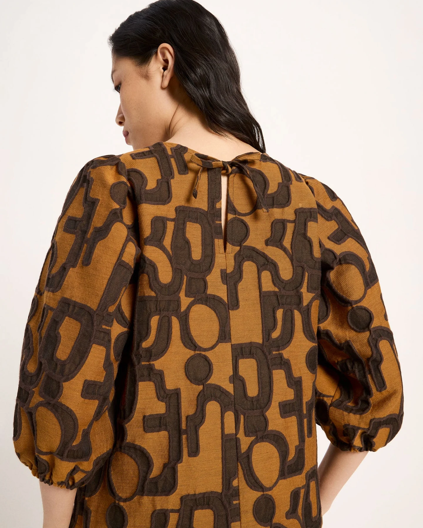 Jacquard Bluse – Ansicht 4