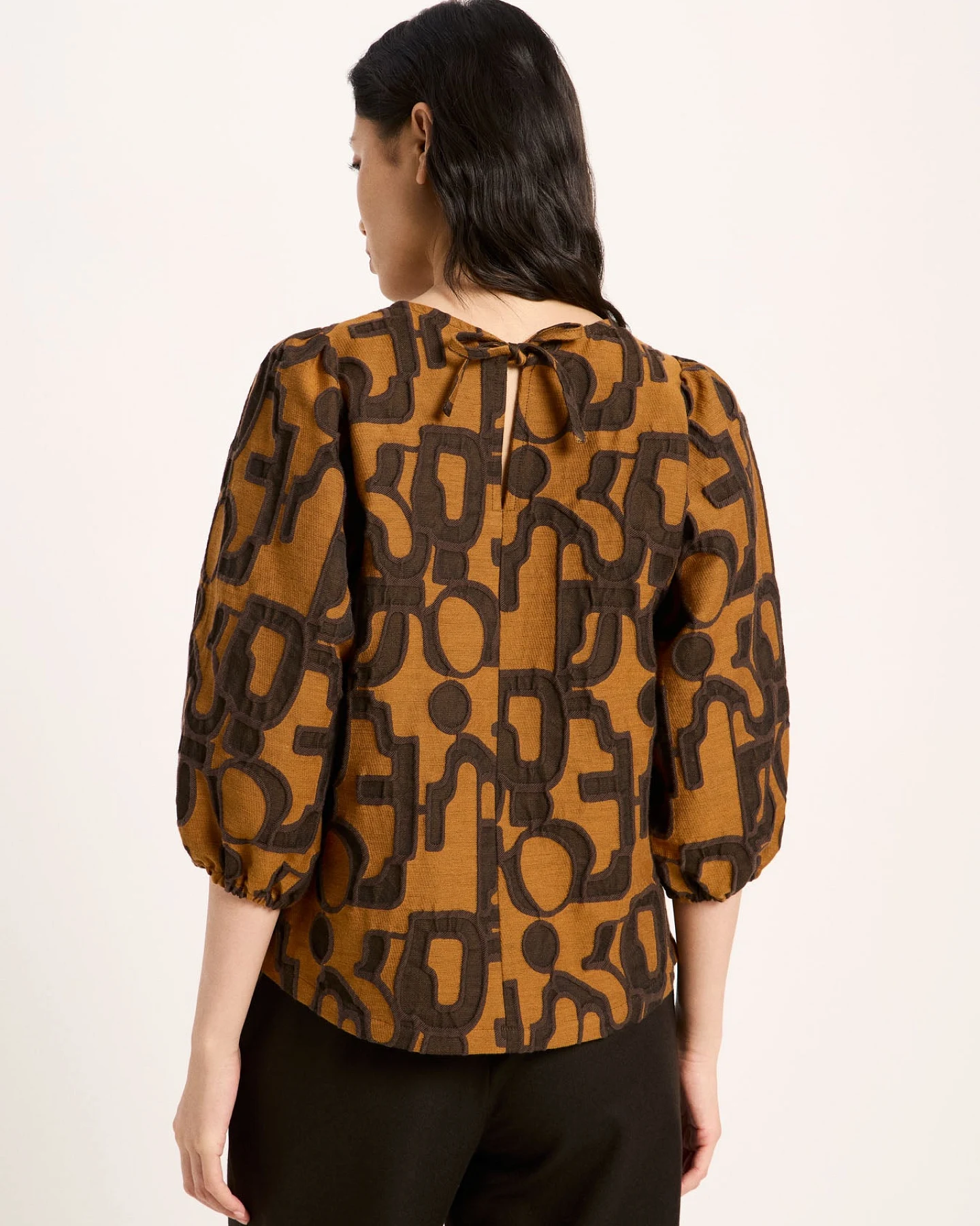 Jacquard Bluse – Ansicht 5