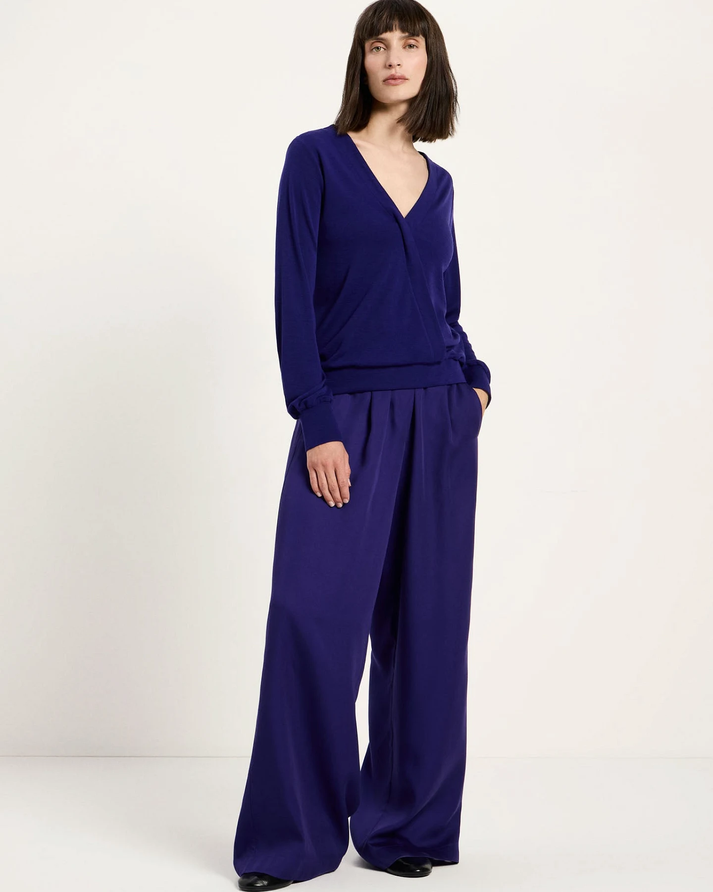 Wickelbluse (GOTS) – Ansicht 3