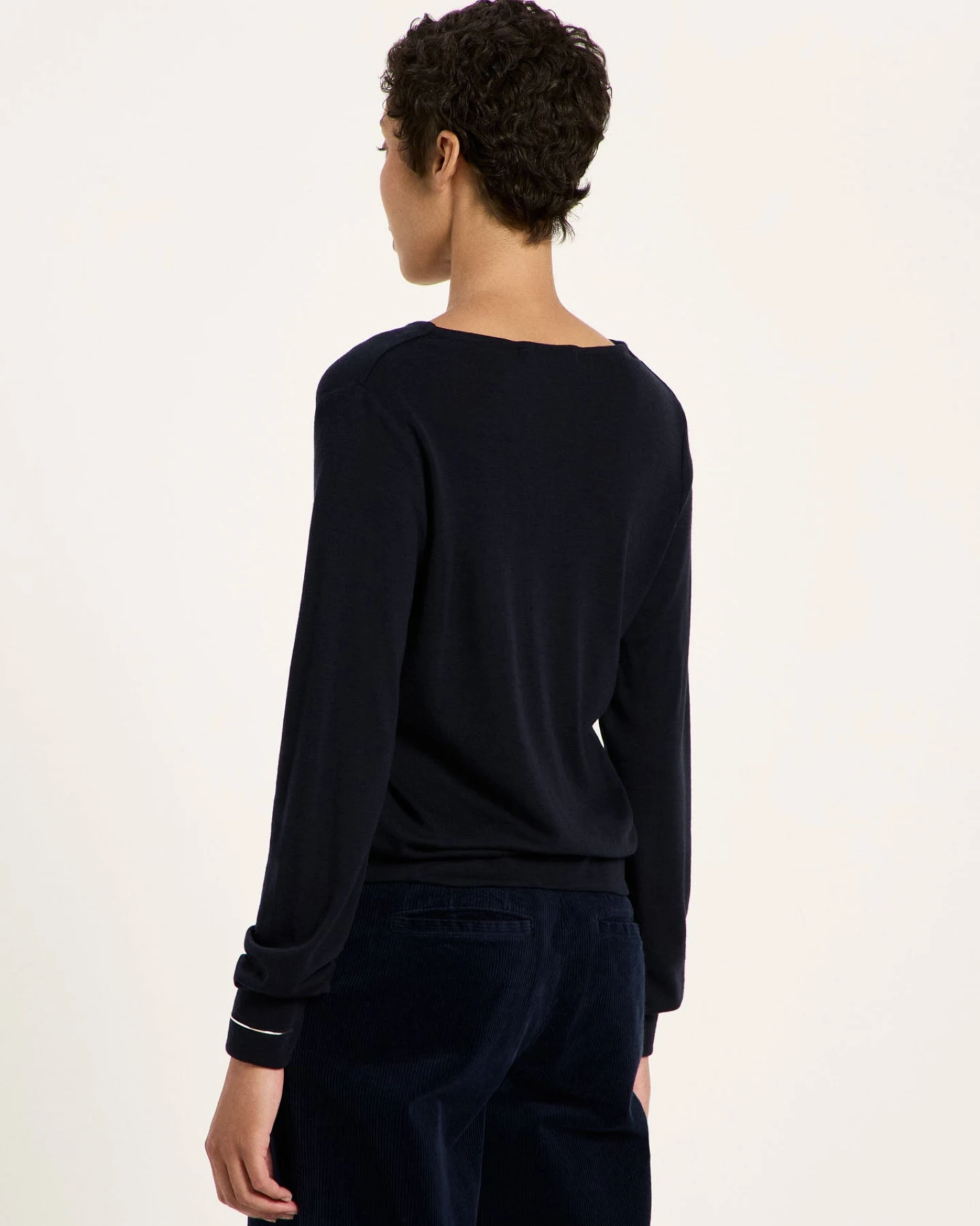 Wickelbluse (GOTS) – Ansicht 4
