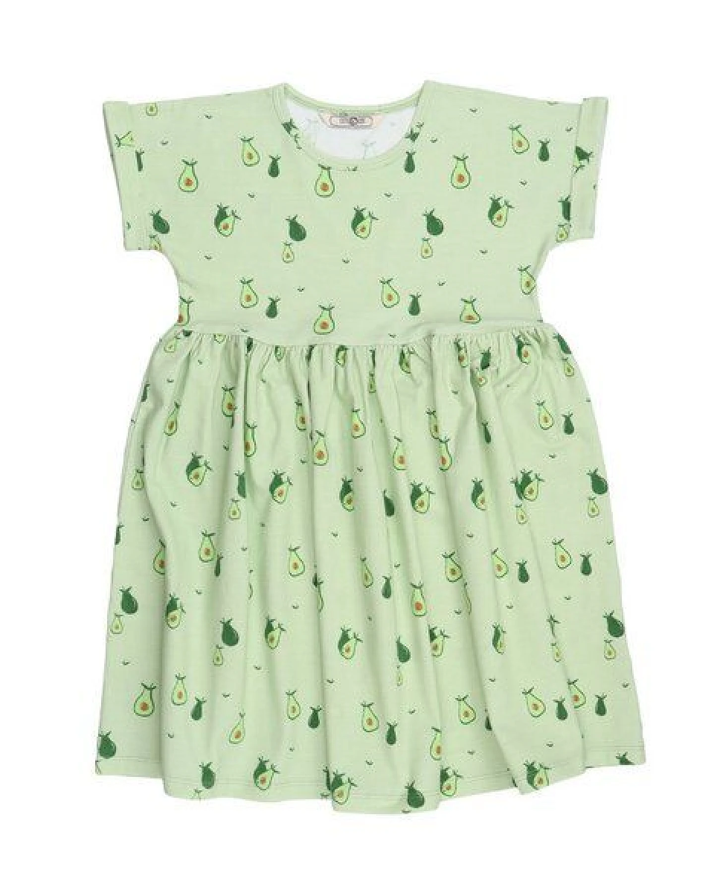 Cotokids Baby Kleid Bio-Baumwolle Avocado 13 Walkiddy, GOTS-zertifiziert, weich, vegan, fair gefertigt, fröhlicher Allover-Print für Alltag, Feste und Familienfotos – Ansicht 3