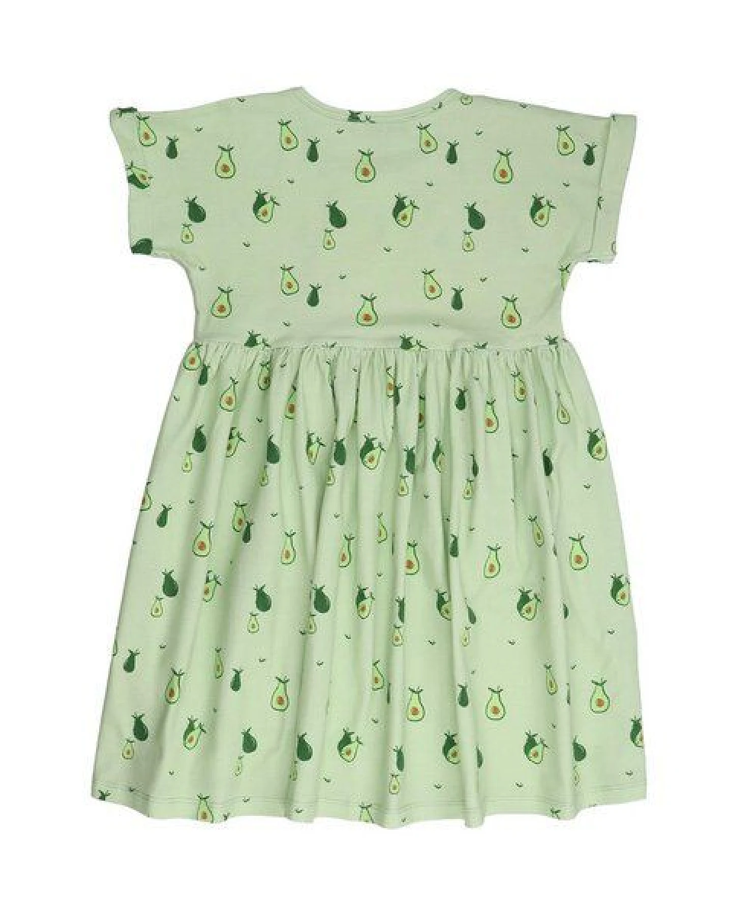 Cotokids Baby Kleid Bio-Baumwolle Avocado 13 Walkiddy, GOTS-zertifiziert, weich, vegan, fair gefertigt, fröhlicher Allover-Print für Alltag, Feste und Familienfotos – Ansicht 4