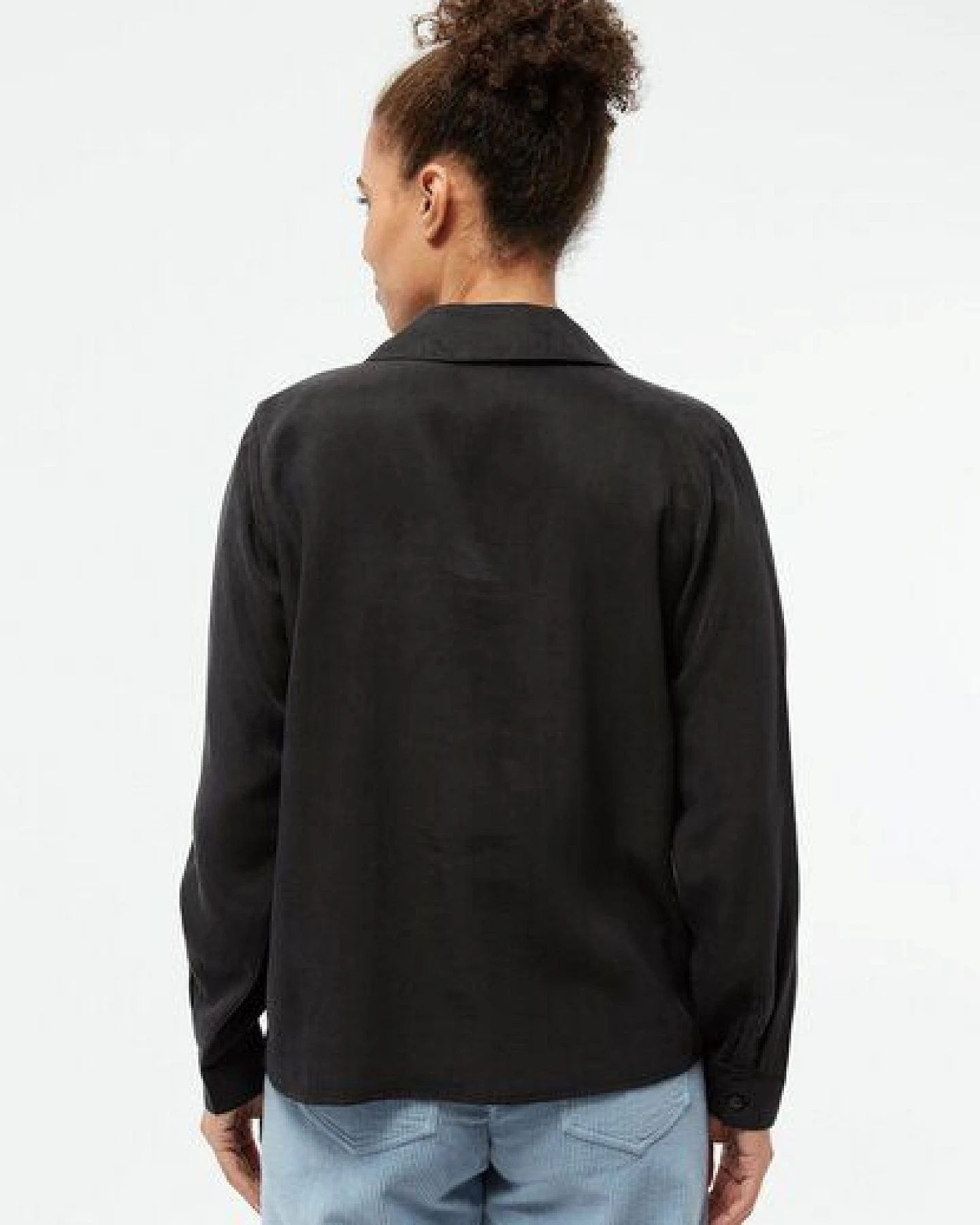 Givn Berlin Bluse GBZORA aus TENCEL mit Reverskragen – Ansicht 4