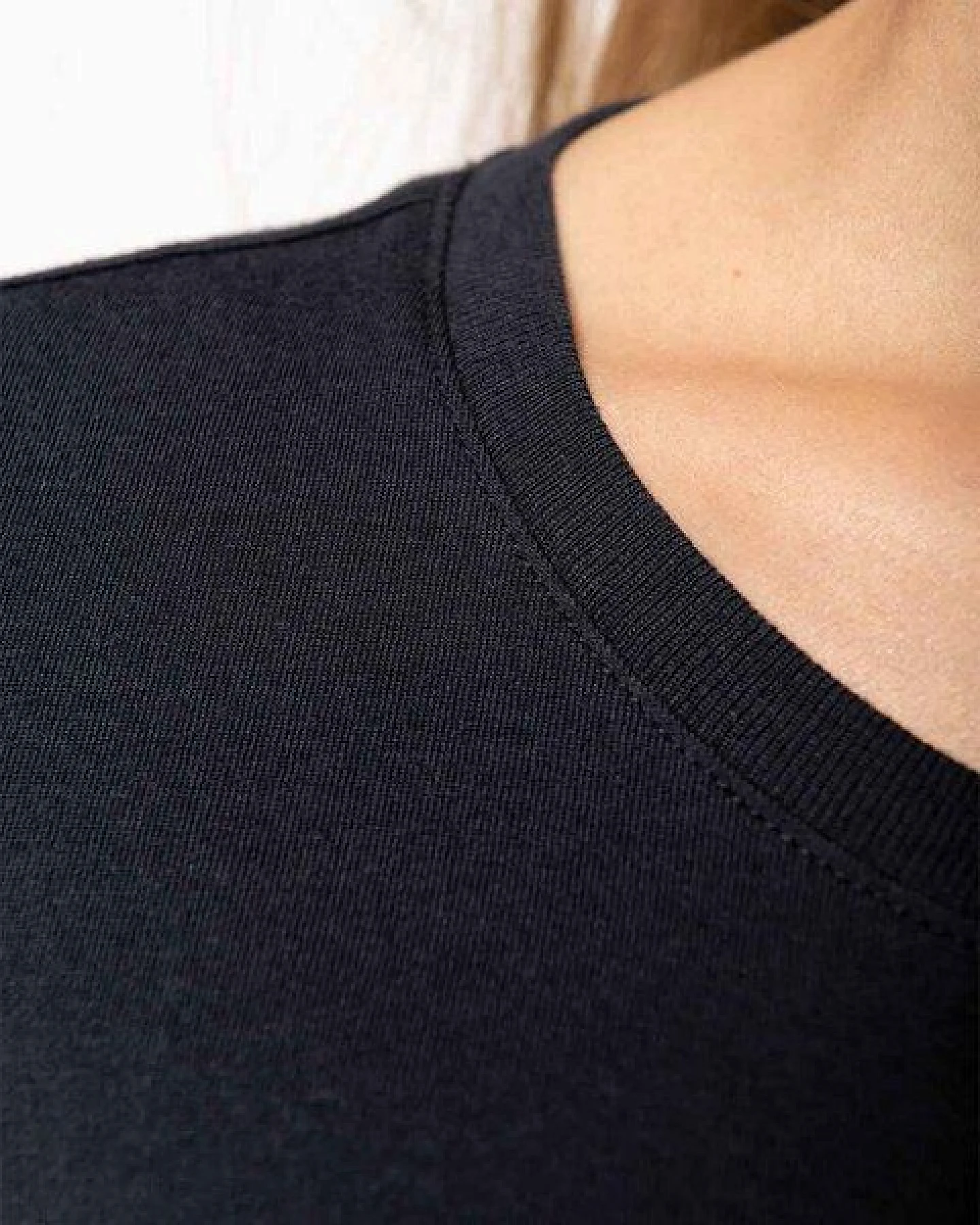 YTWOO Damen-T-Shirt mit Rundhalsausschnitt im Marine-Stil – Ansicht 4