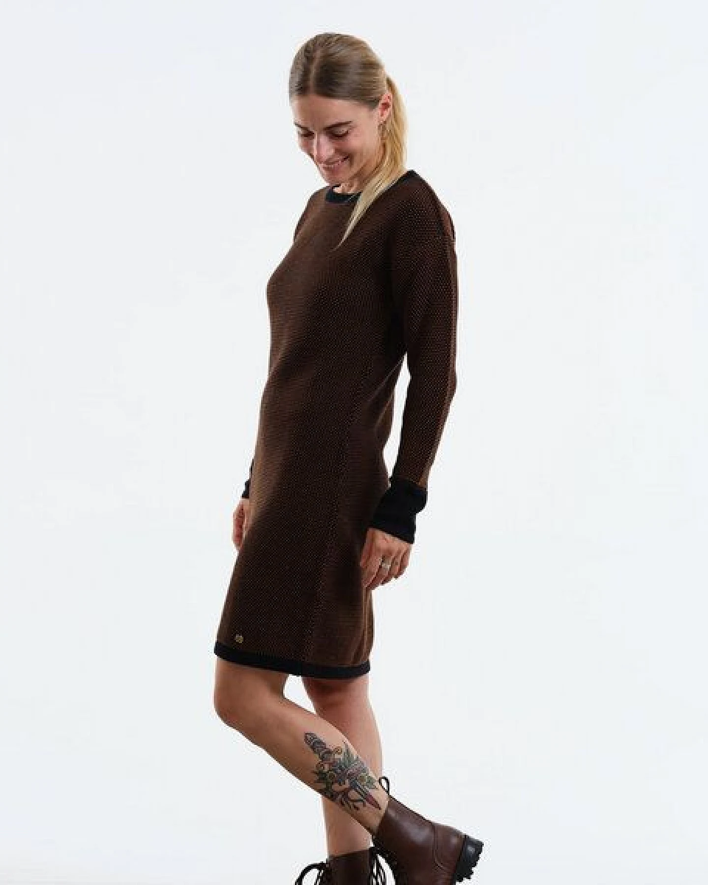 GARY MASH Strickkleid Lake Alma aus Biobaumwolle – Ansicht 2
